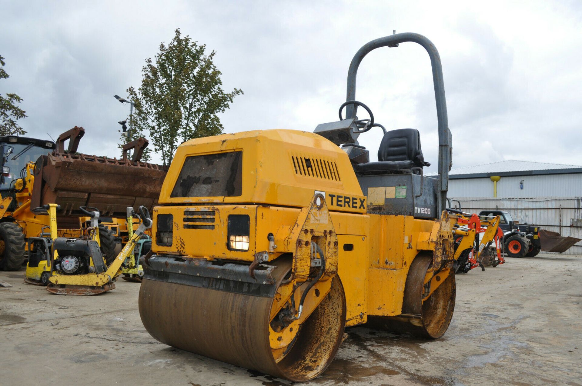 Terex TV1200 Double Drum Vibrating Roller - Image 6 of 10