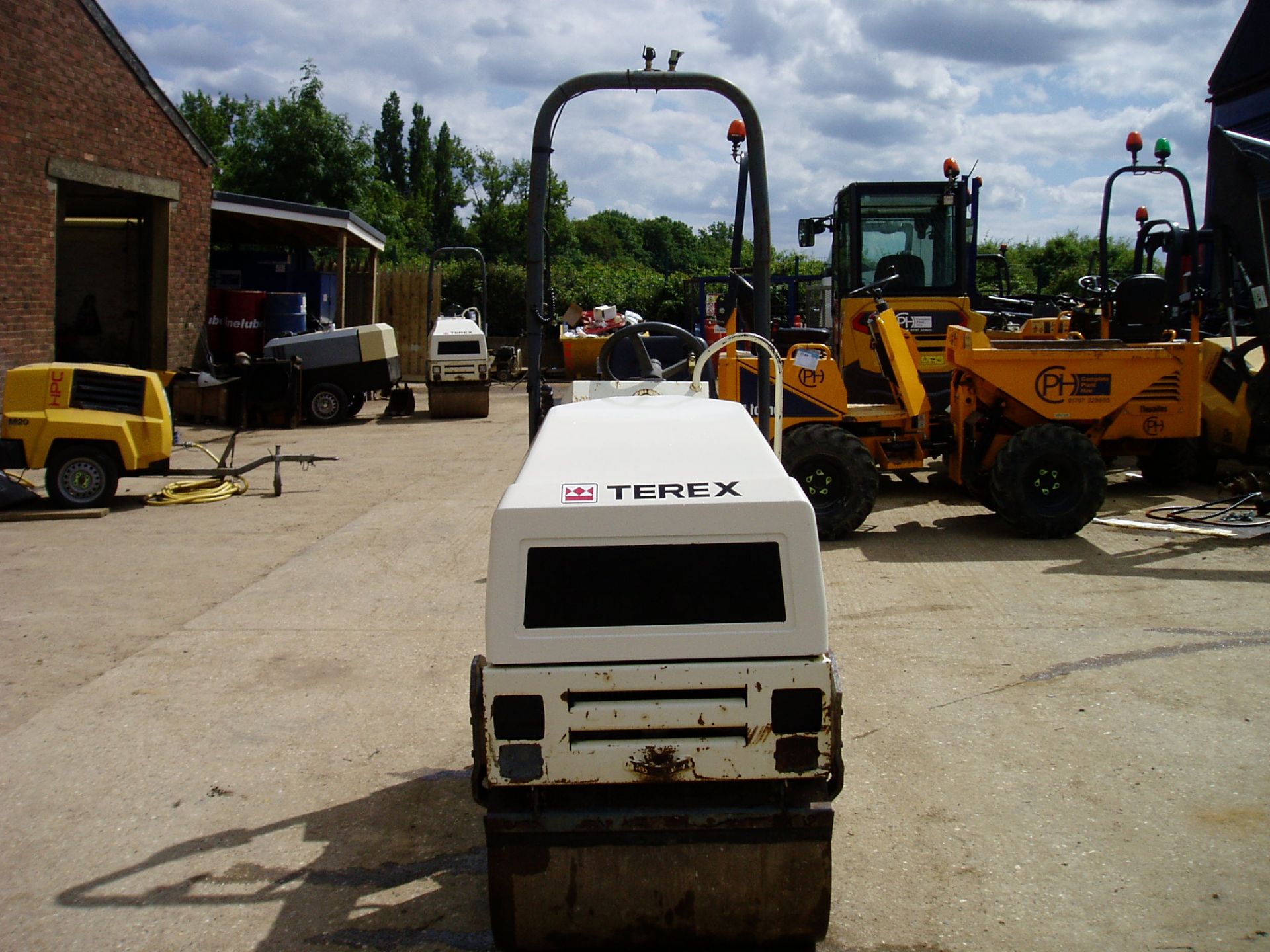 Terex TV800 800mm 1572Kgs Tandem Roller - Image 3 of 14