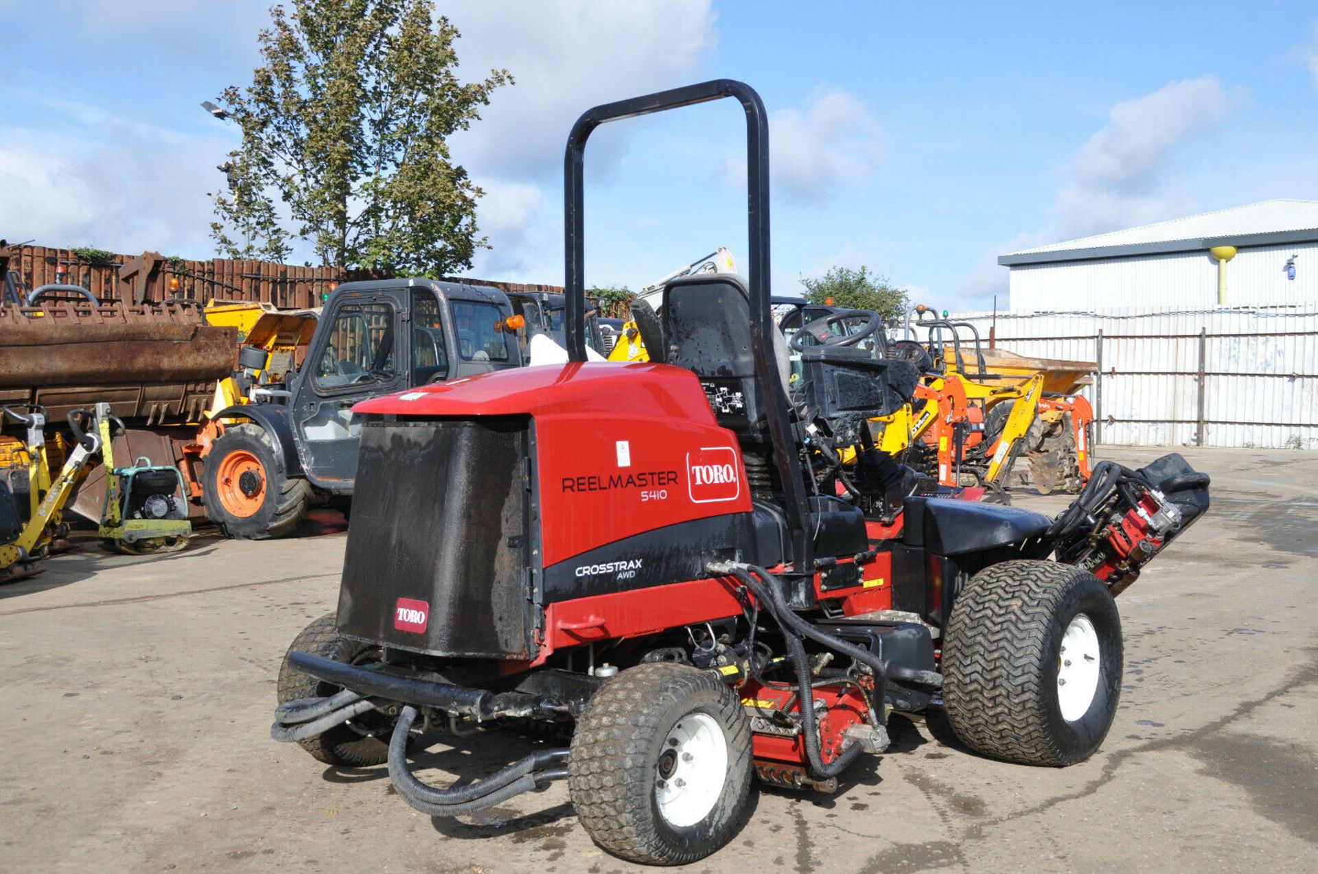 Terex TV1200 Roller Reelmaster 5410 Crosstrax 4WD NO VAT - Image 3 of 11