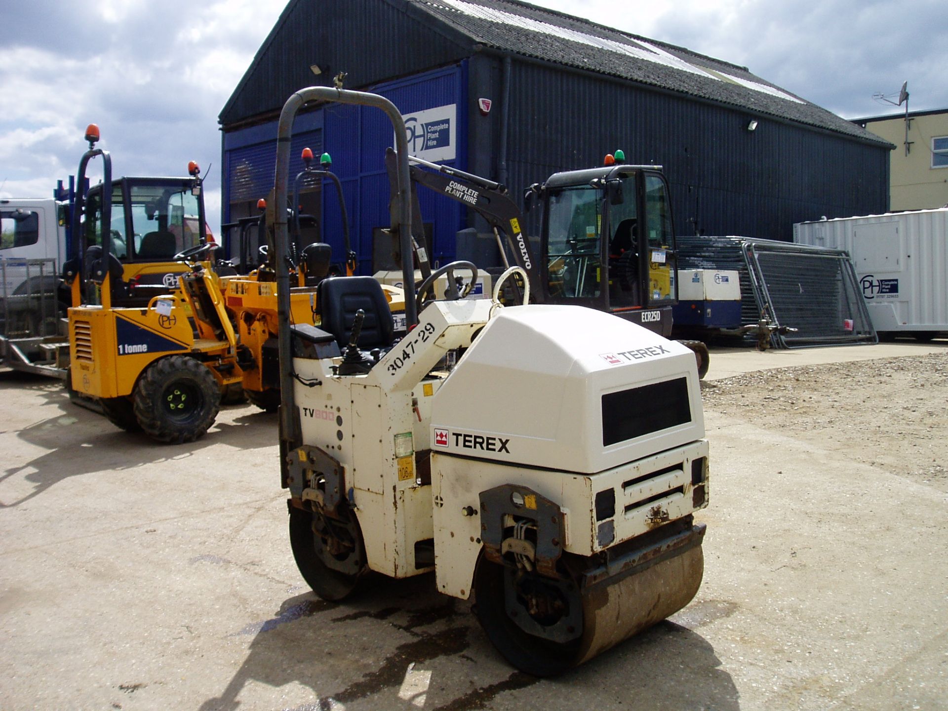 Terex TV800 800mm 1572Kgs Tandem Roller - Image 4 of 14