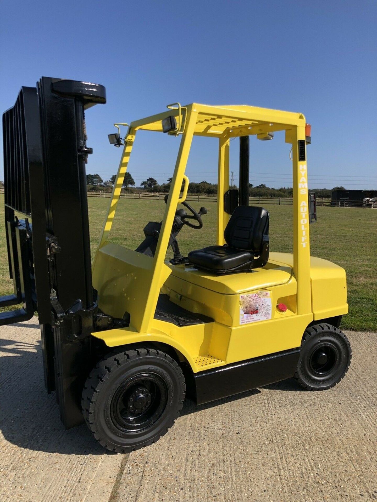 Hyster Diesel Forklift Truck