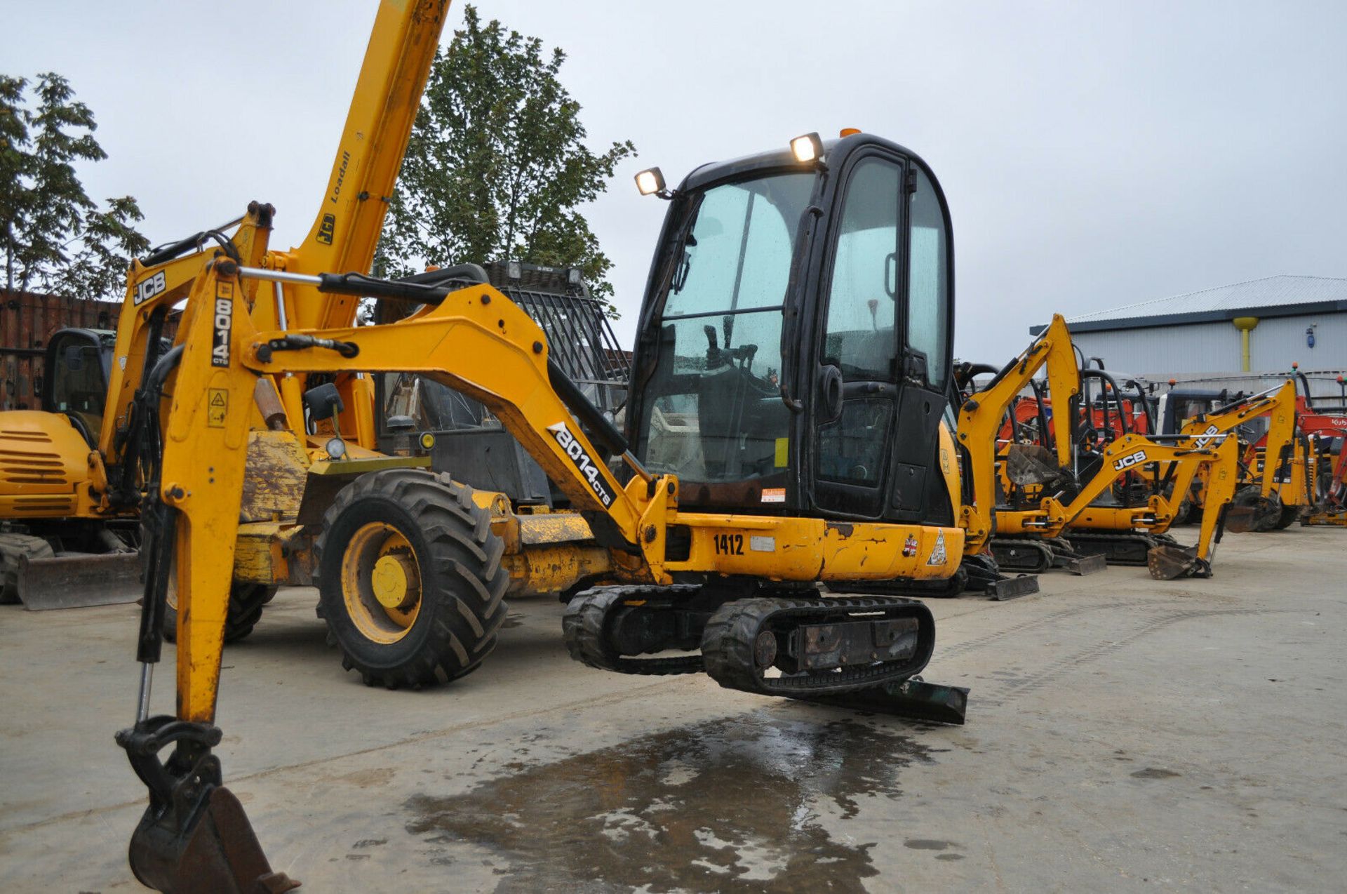 JCB 8014 CTS Mini Excavator - Image 11 of 12