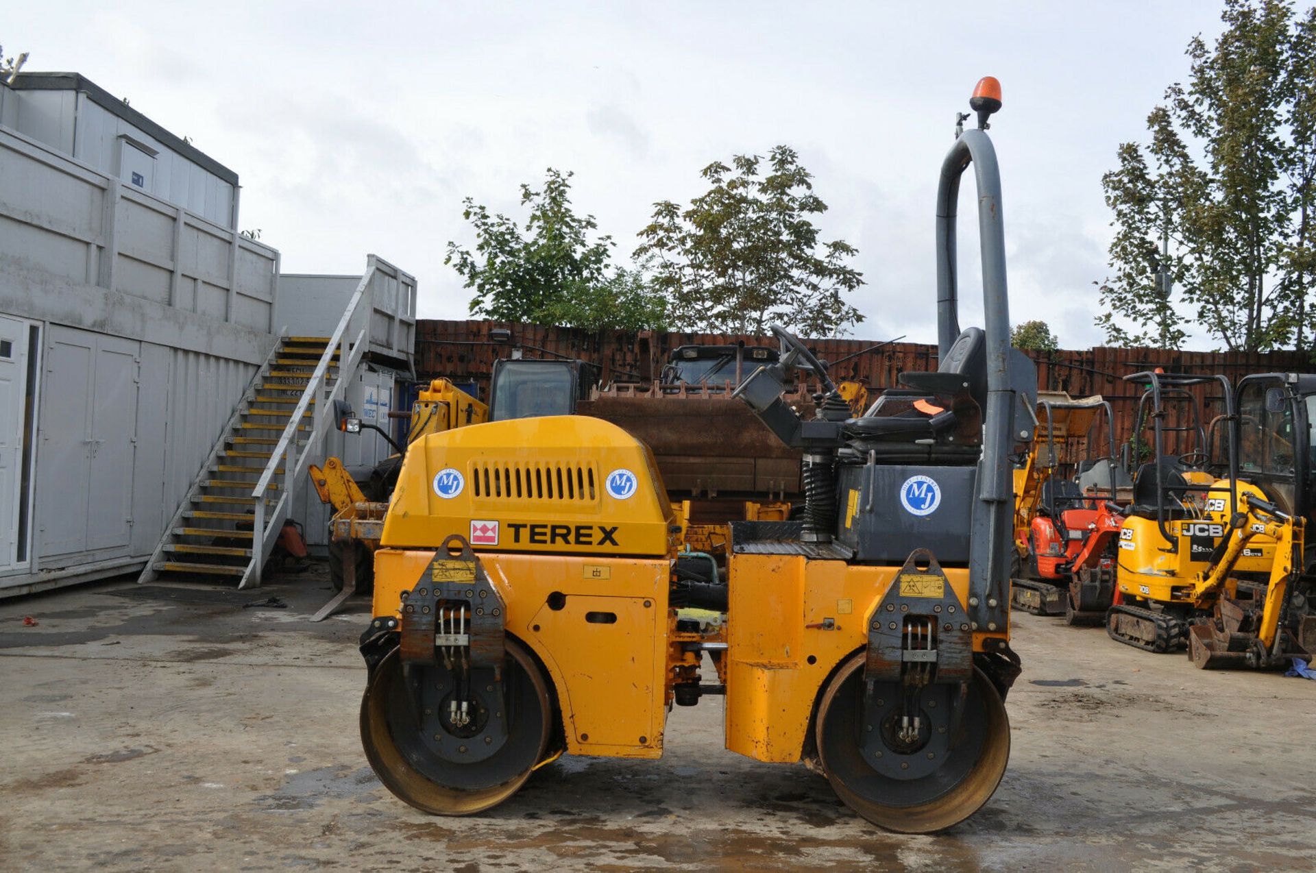 Terex TV1200K Double Drum Vibrating Roller - Image 8 of 10