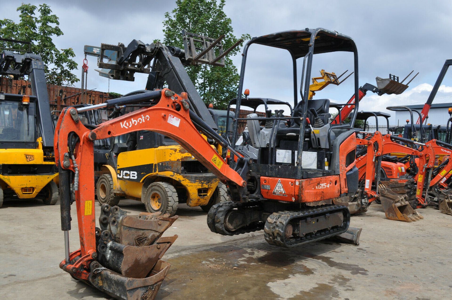 Kubota KX015-4 Mini Digger - Image 13 of 13