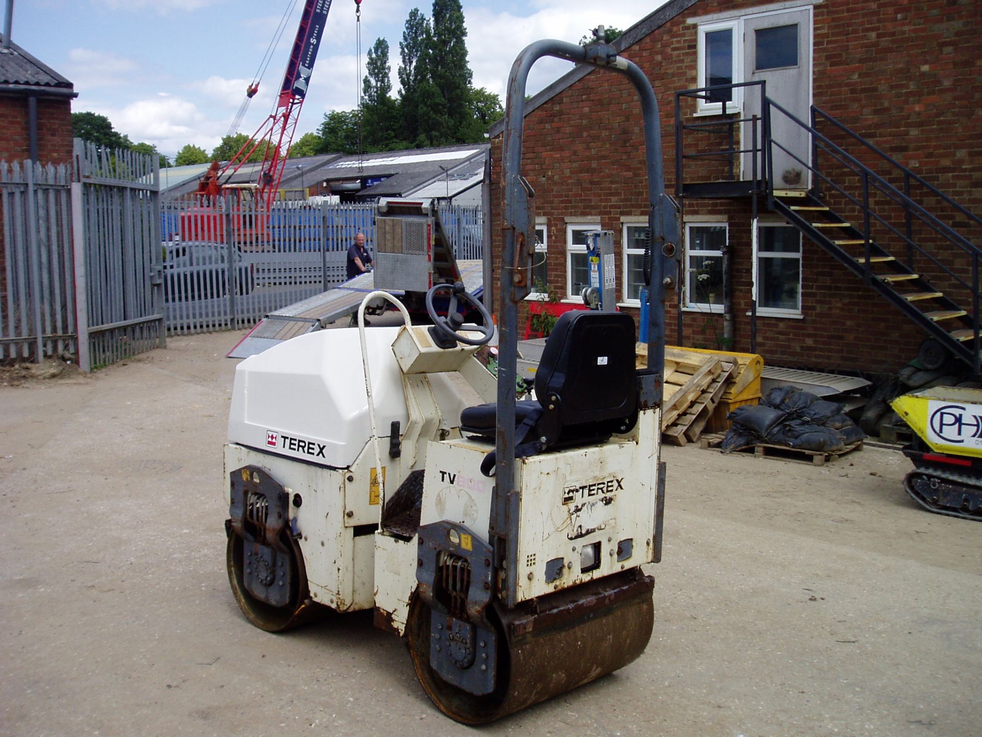 Terex TV800 800mm 1572Kgs Tandem Roller - Image 8 of 17