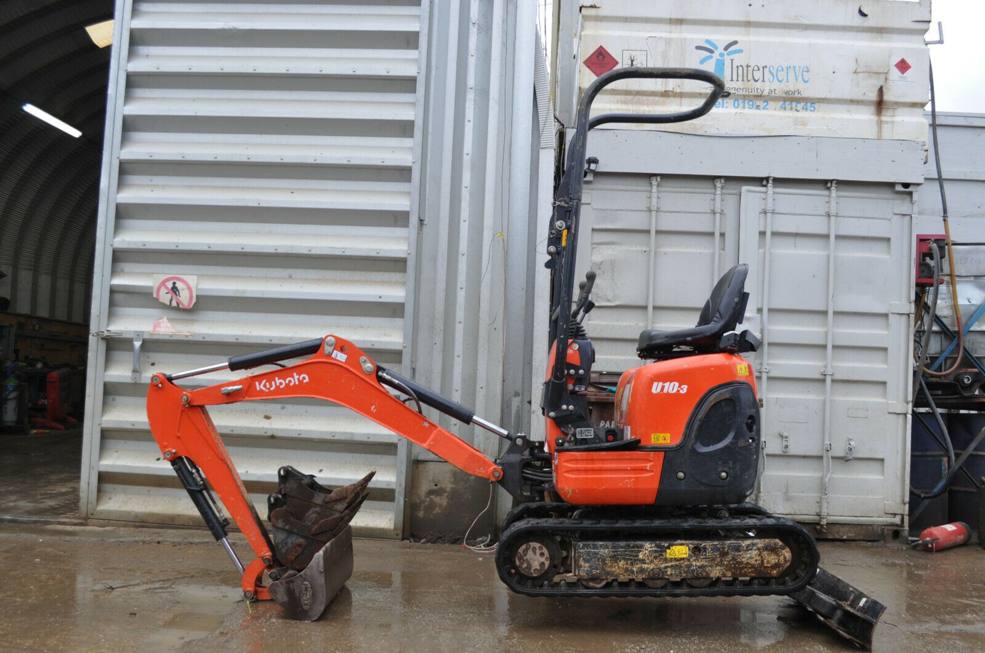 Kubota U10-3 Micro Excavator - Image 10 of 12