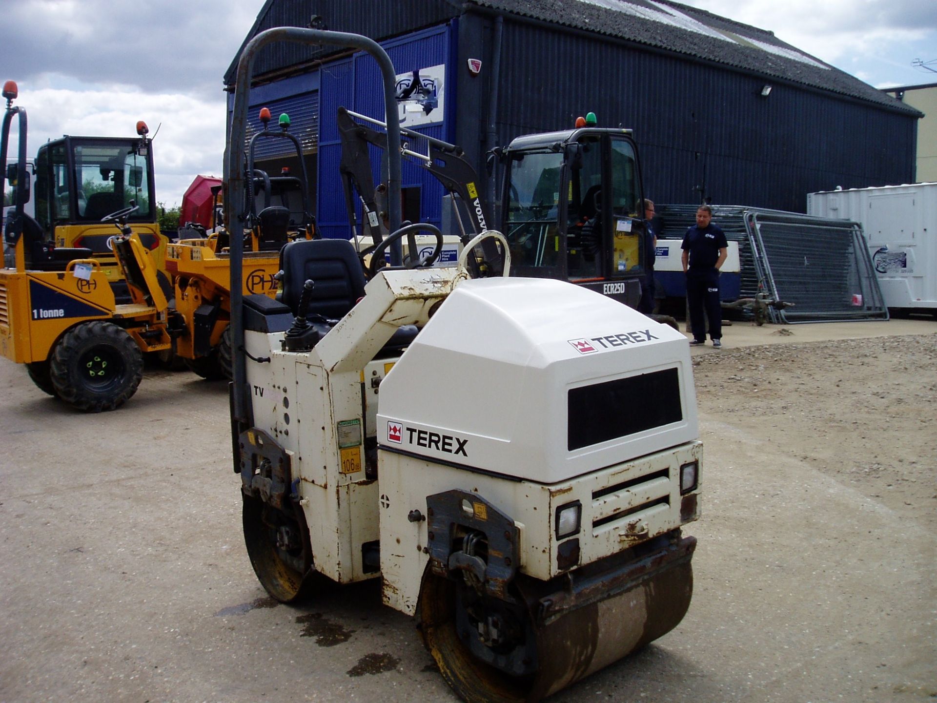 Terex TV800 800mm 1572Kgs Tandem Roller - Image 4 of 17