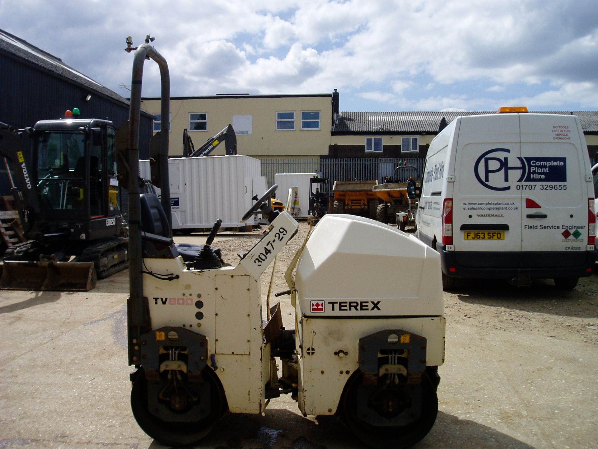 Terex TV800 800mm 1572Kgs Tandem Roller - Image 5 of 14