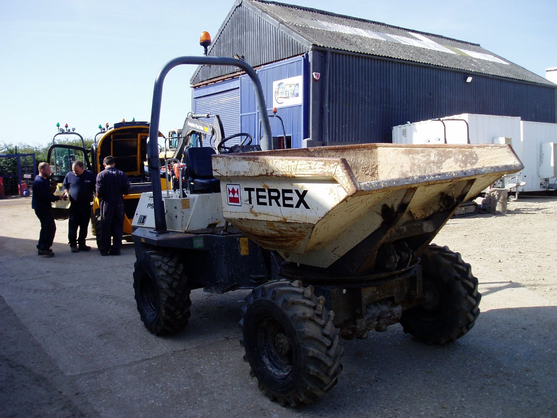 Terex PS3000 3 Ton Swivel Skip Dumper 2008 - Image 4 of 21