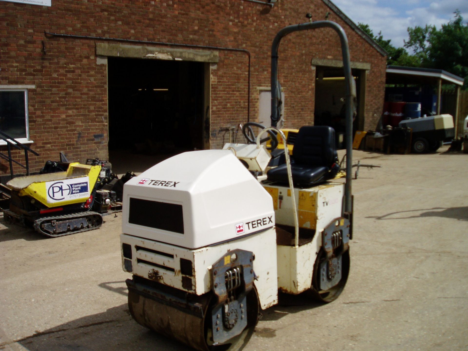 Terex TV800 800mm 1572Kgs Tandem Roller - Image 2 of 14