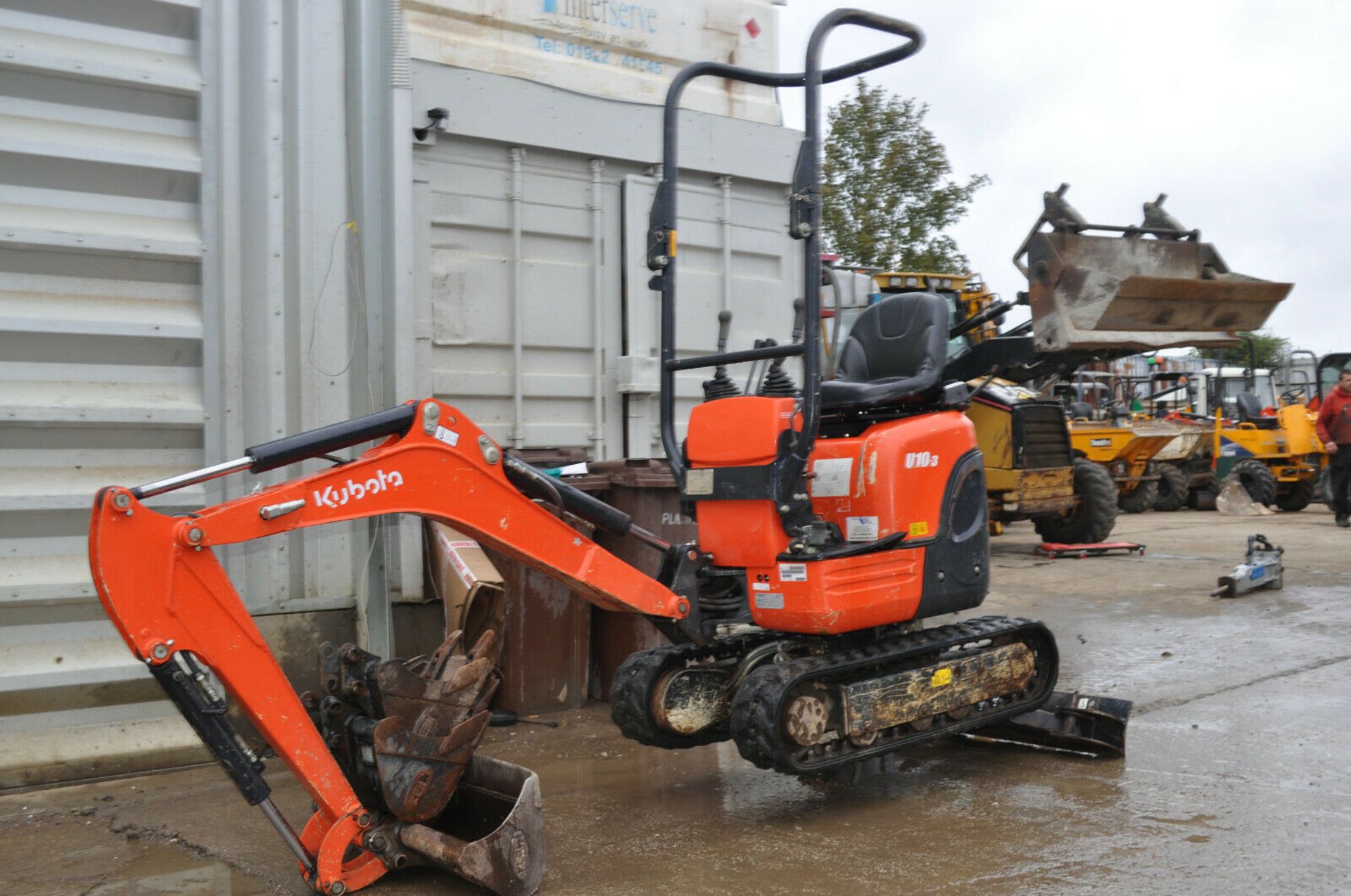 Kubota U10-3 Micro Excavator - Image 12 of 12