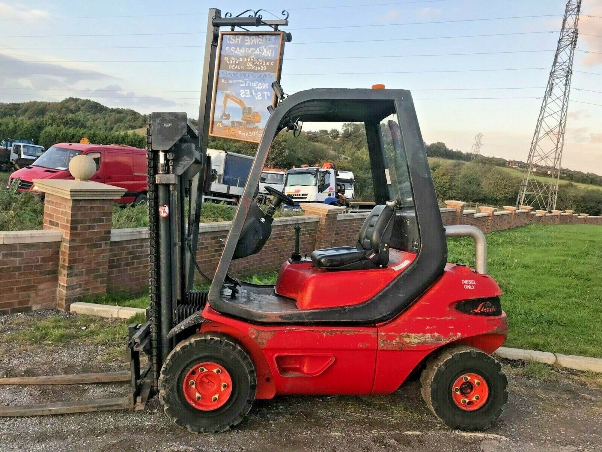 Linde H25 Forklift - Image 9 of 10