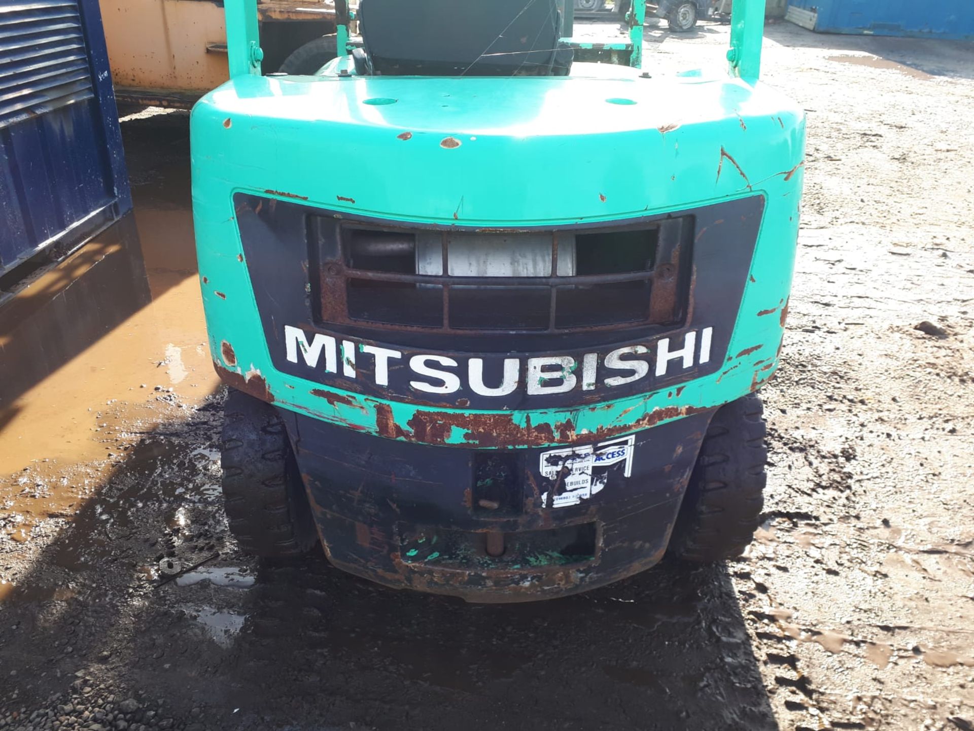 Mitsubishi Diesel Forklift - Image 3 of 5