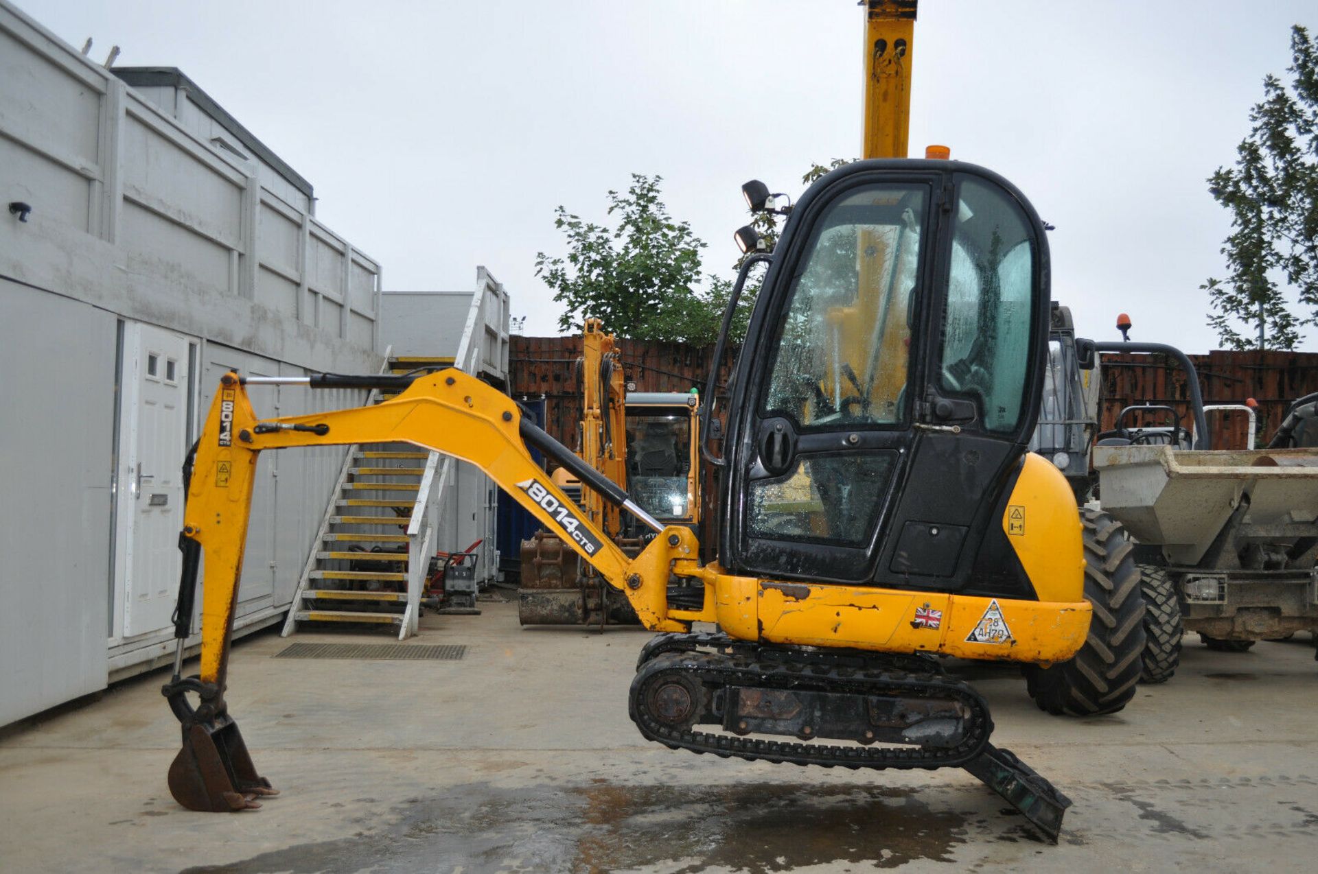 JCB 8014 CTS Mini Excavator - Image 10 of 12