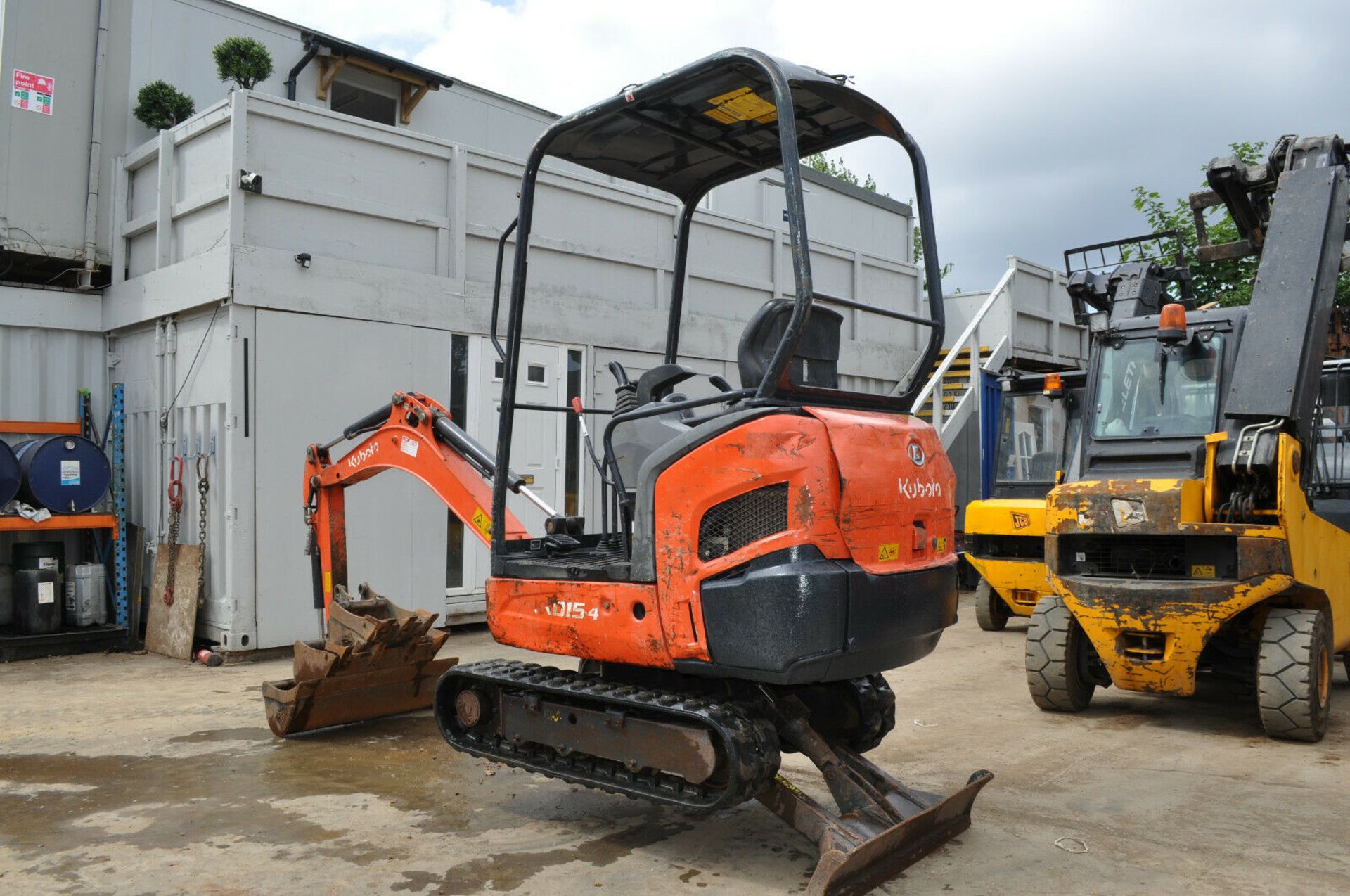 Kubota KX015-4 Mini Digger - Image 9 of 13