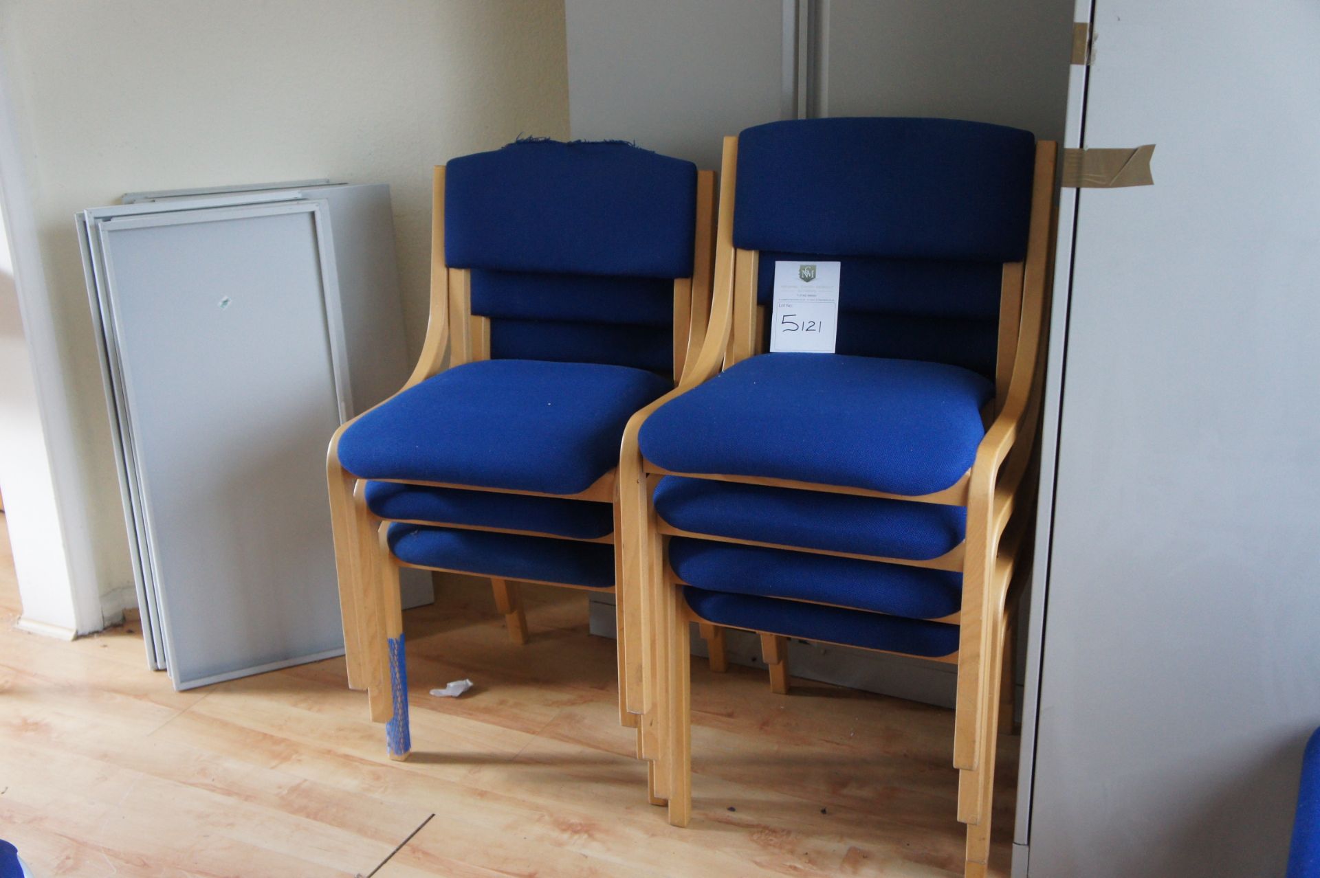 Assortment of Blue Chairs - Image 3 of 4