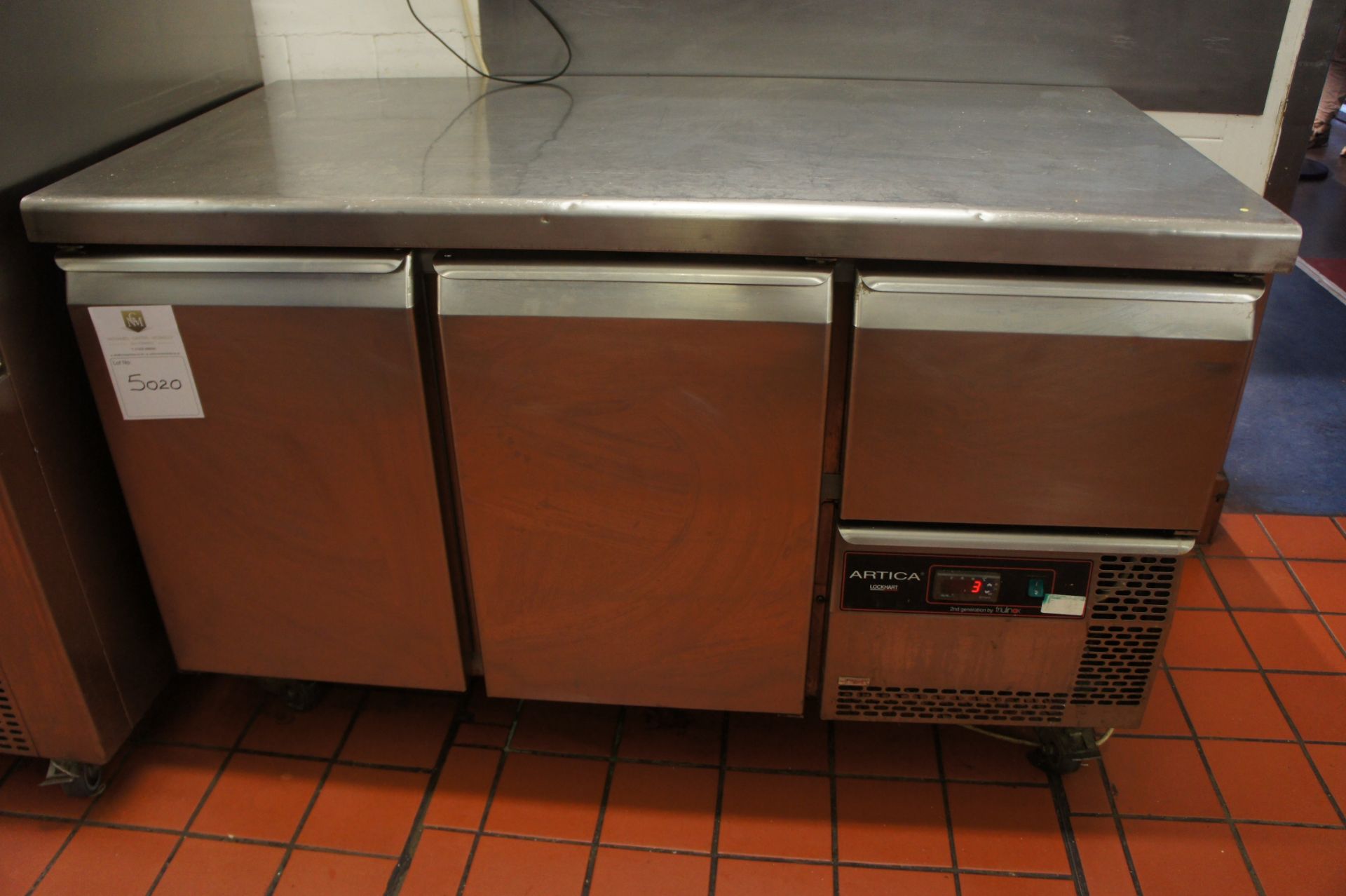 Wheeled Metal Food Chiller - Image 2 of 3