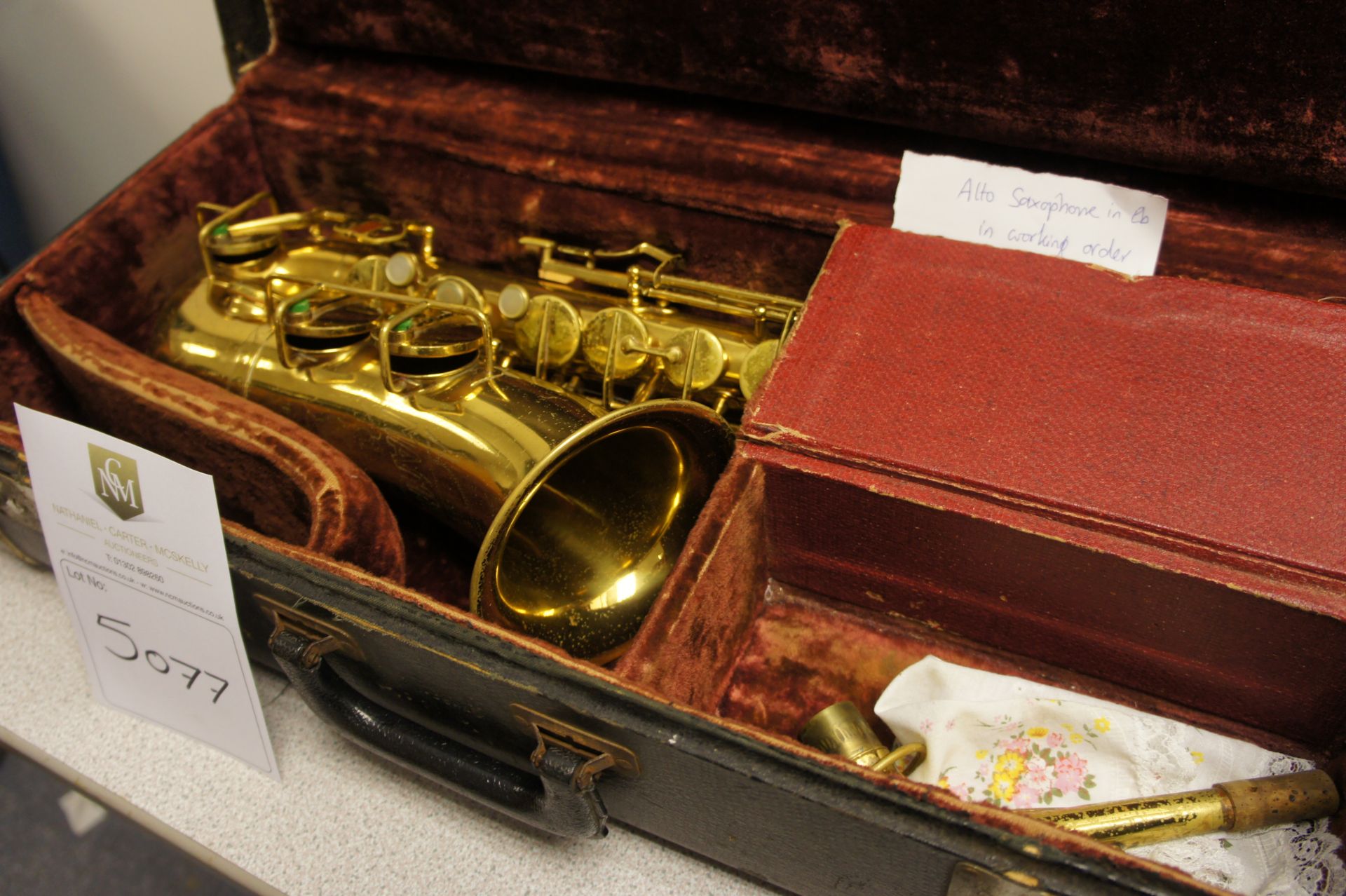 Alto Saxophone in Carry Case