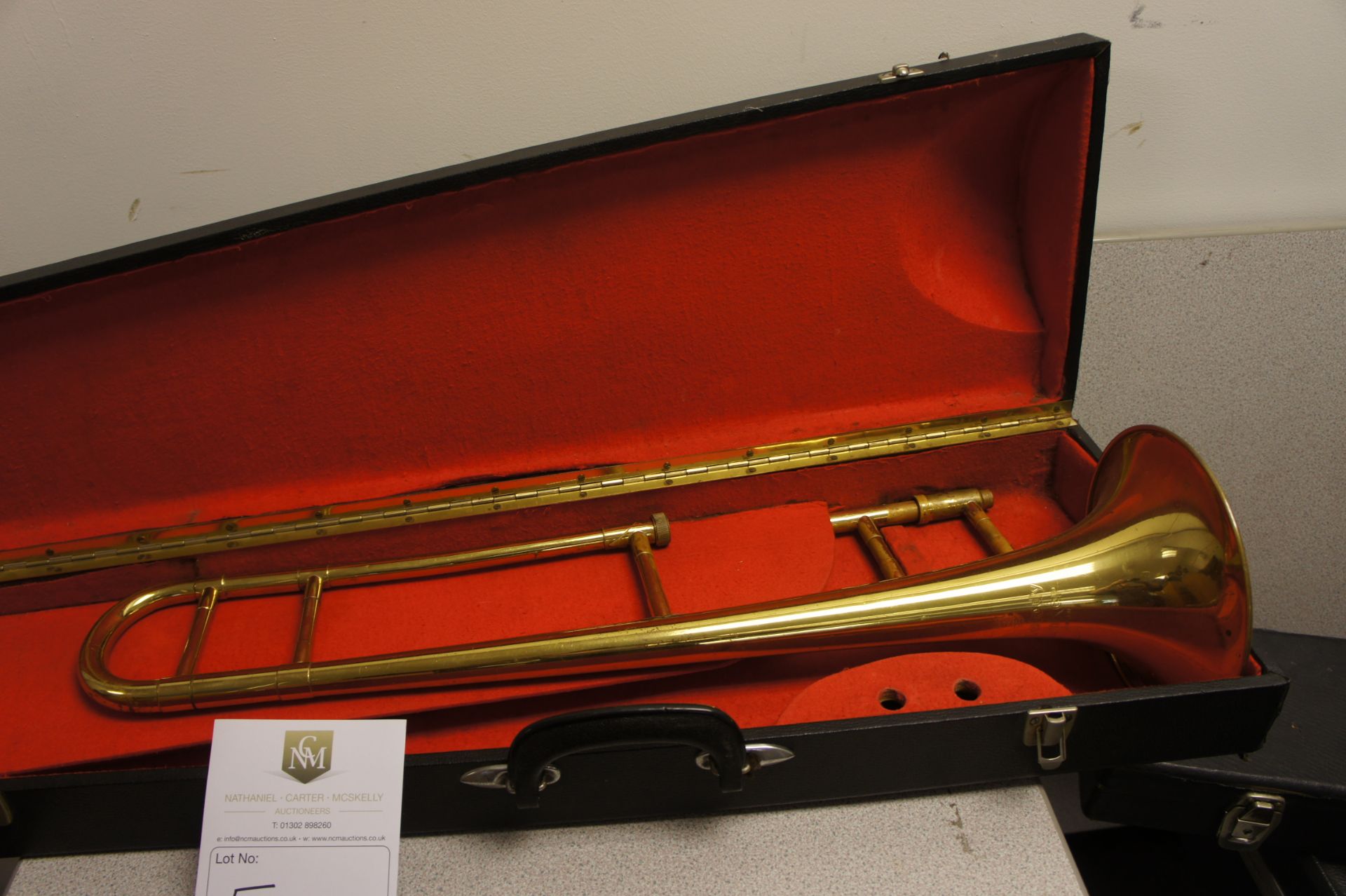 Trombone in carry case - Image 2 of 3