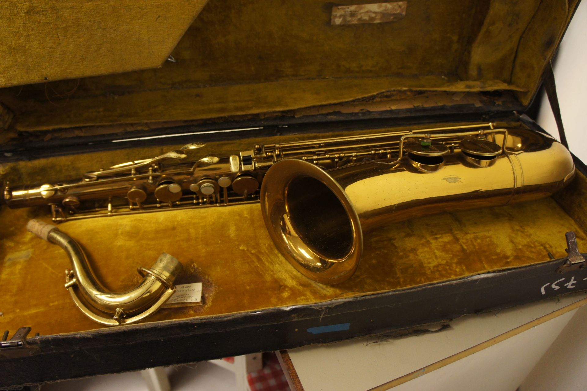 Tenor Saxophone in carry case