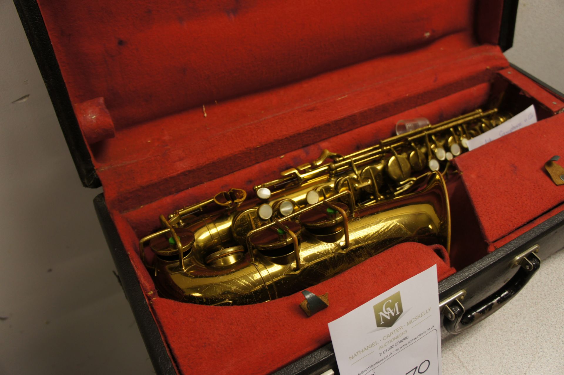 Saxophone In carry case