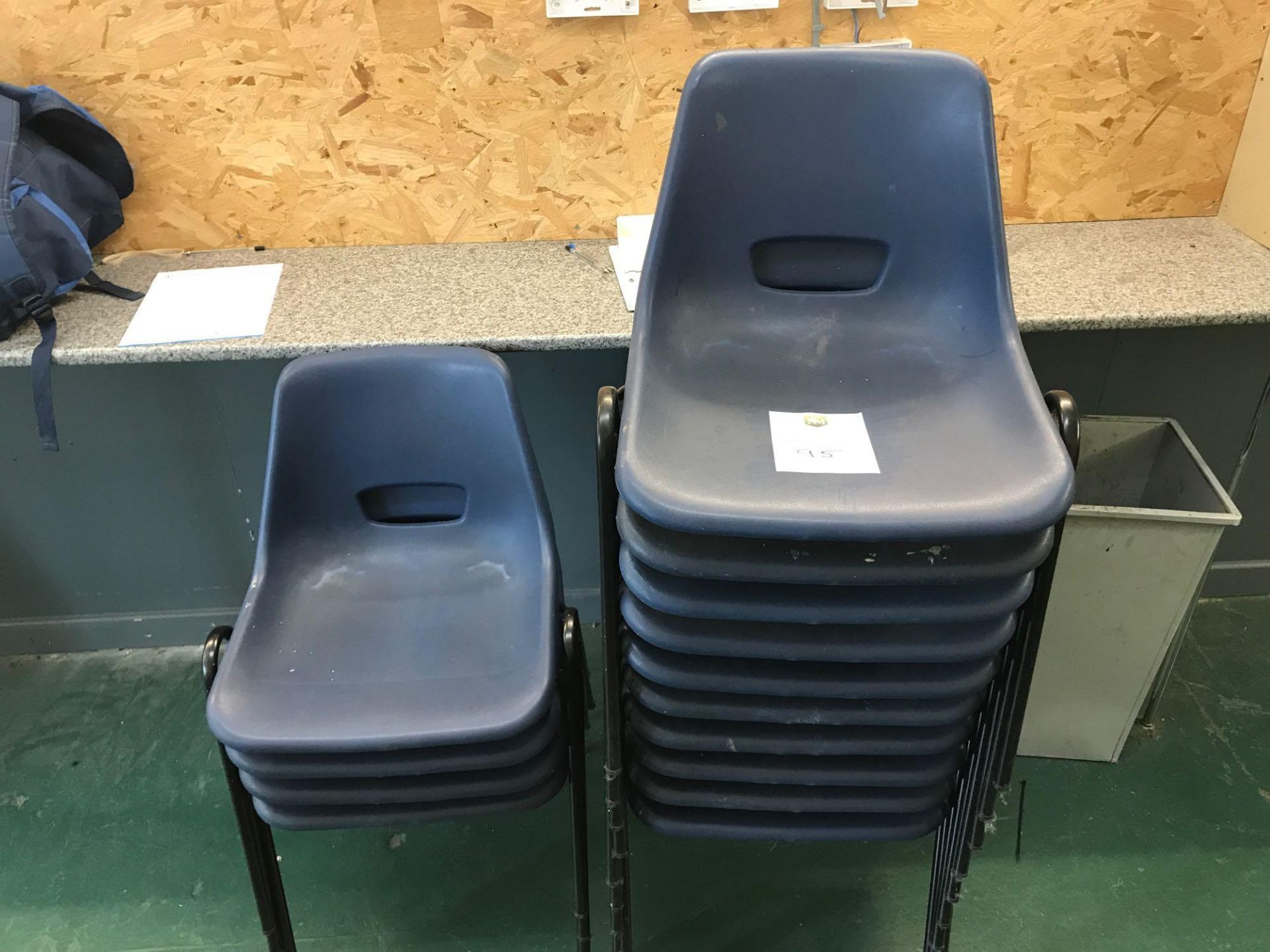 14 x Plastic Stackable Chairs