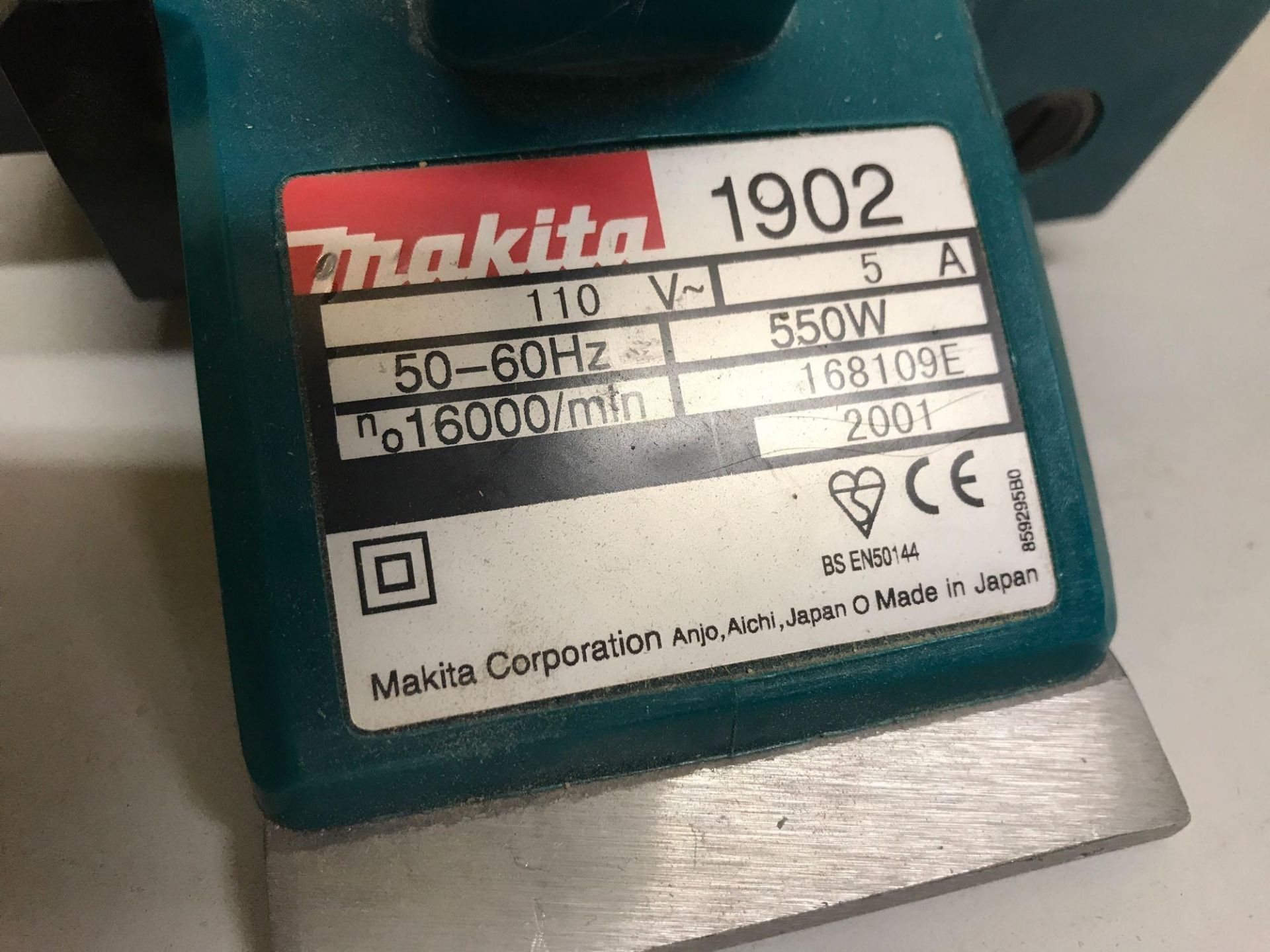 Makita 110v Plainer, Jigsaw, Disk Sander and Bosch Sander - Image 6 of 7