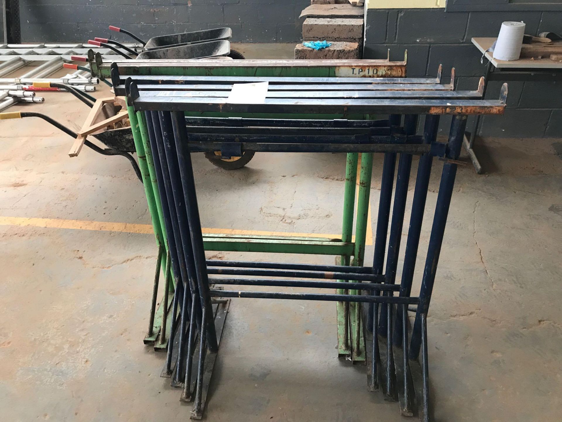 6 x Metal Work Tressels