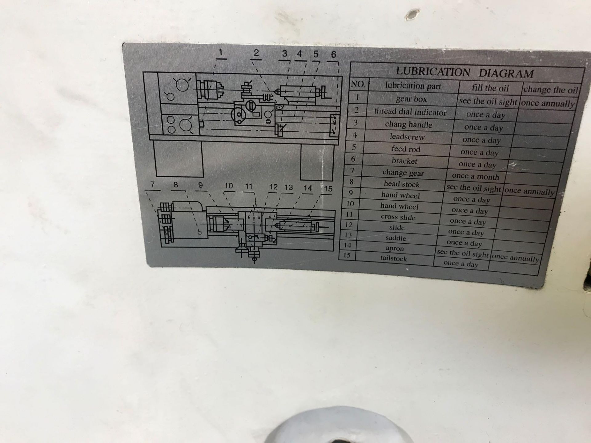 Excel Optimum Lathe 330x1000 DPA - Image 11 of 18