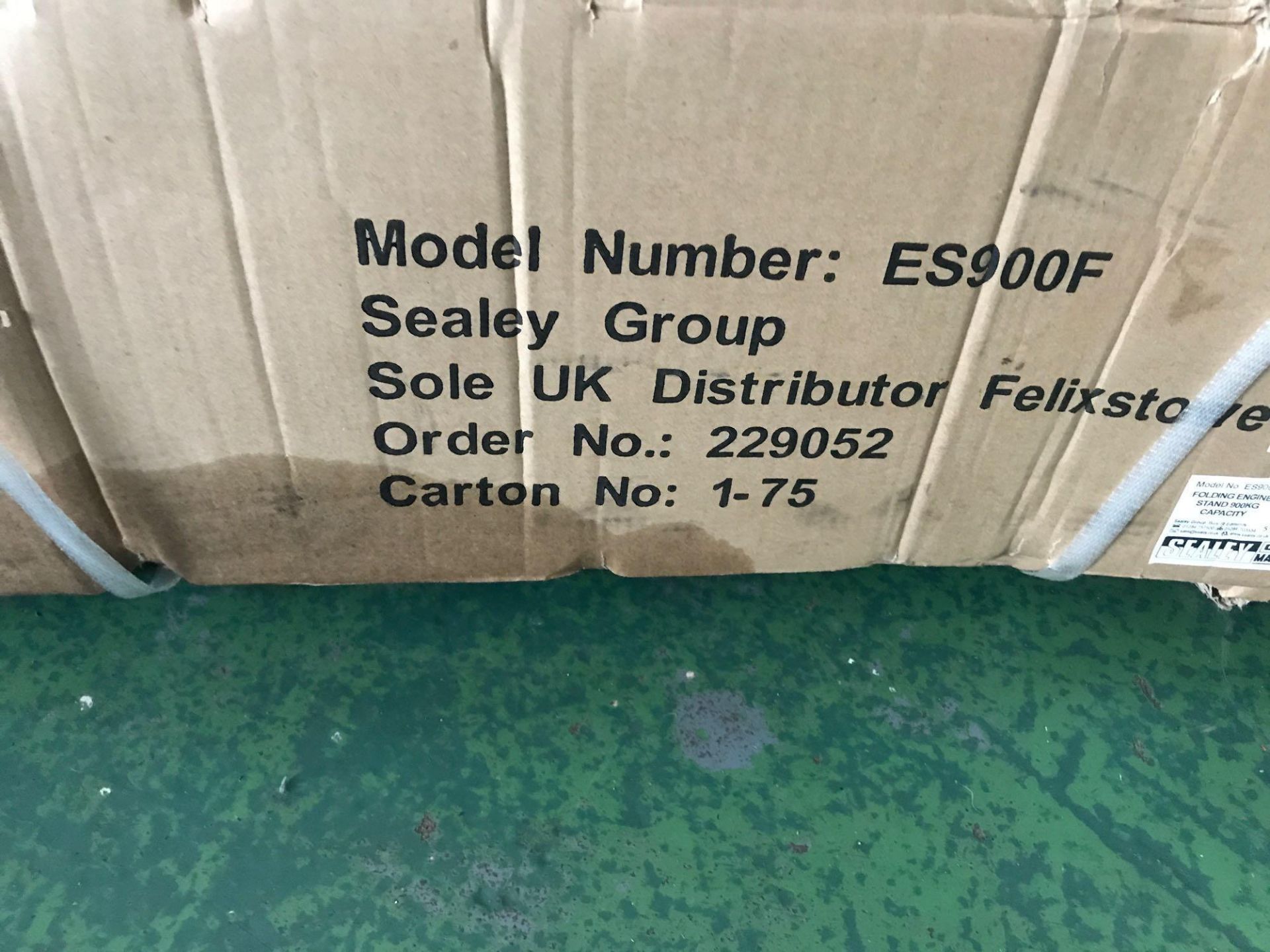 Sealey Folding Engine Stand 900kg Capacity - Image 3 of 3
