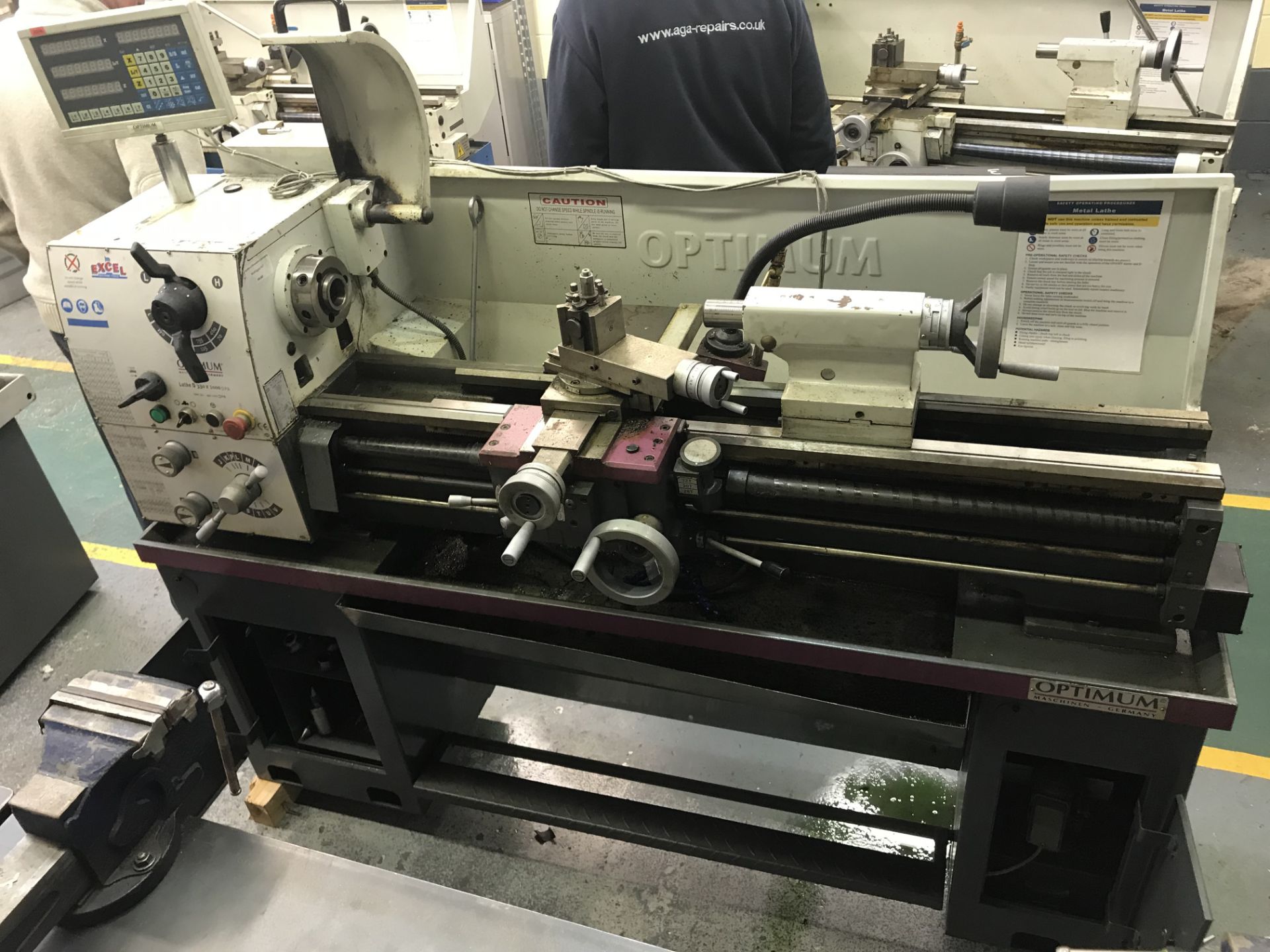 Excel Optimum Lathe 330x1000 DPA - Image 18 of 18