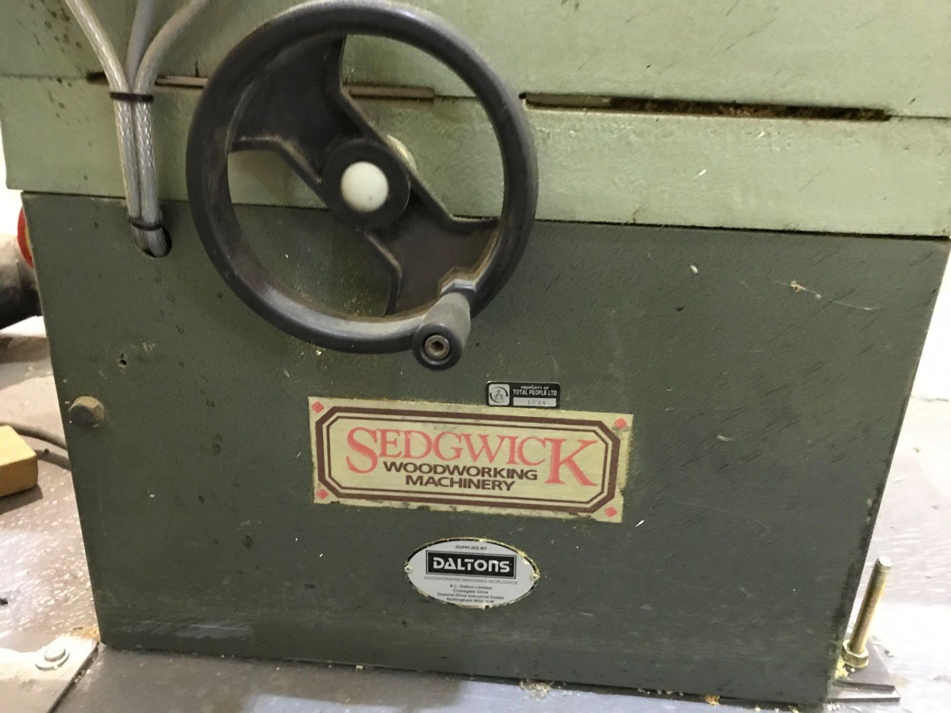 Segwick Plainer Thicknesser - Image 2 of 8