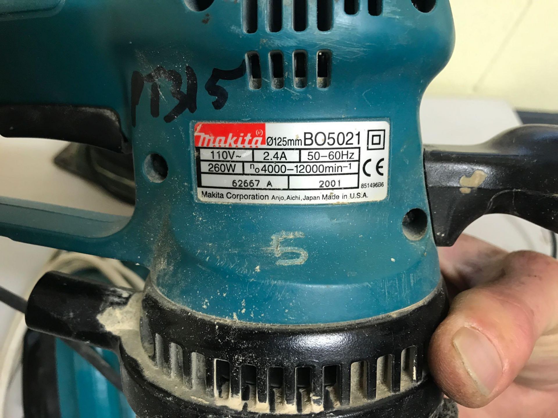 Makita 110v Plainer, Jigsaw, Disk Sander and Bosch Sander - Image 7 of 7