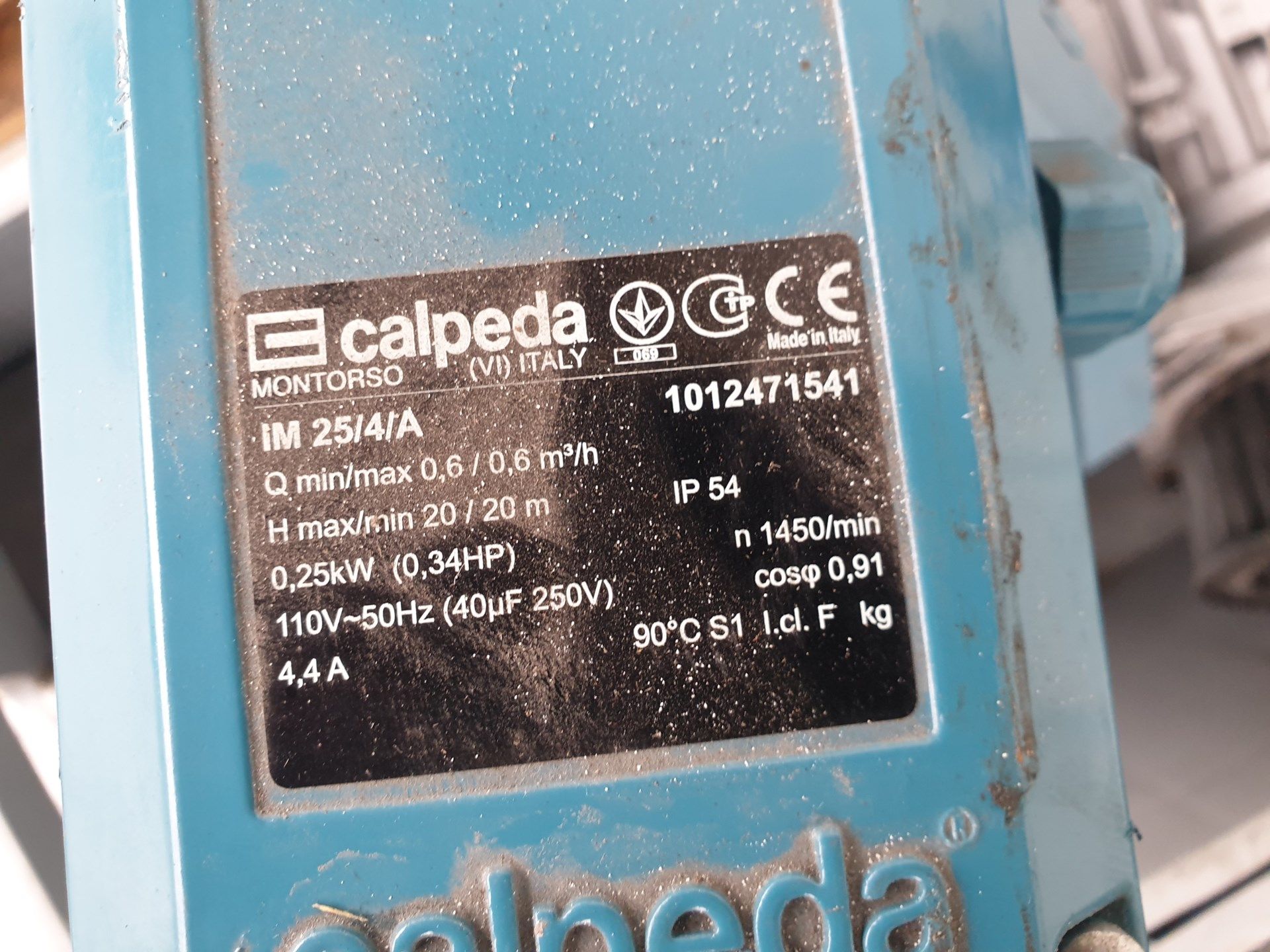 Calpeda Electric Motor - Image 2 of 2