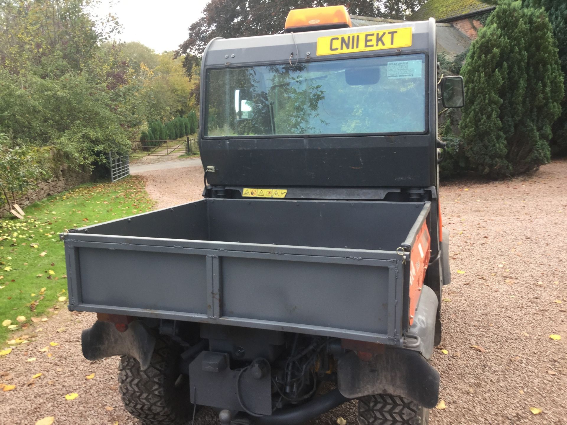 Diesel Kubota 900 ATE Tipping Back - Image 4 of 4