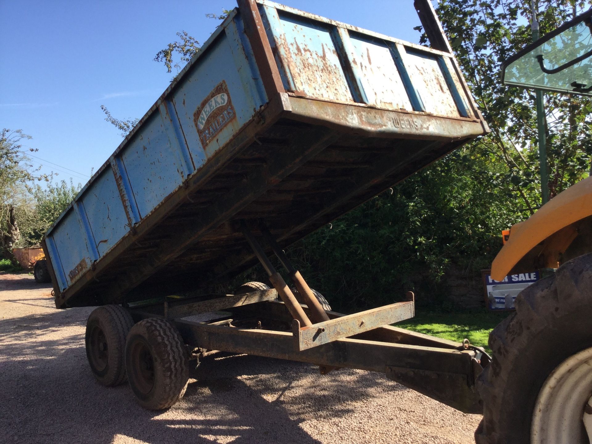 Weeks 7 Ton Tipping Trailer - Image 2 of 3