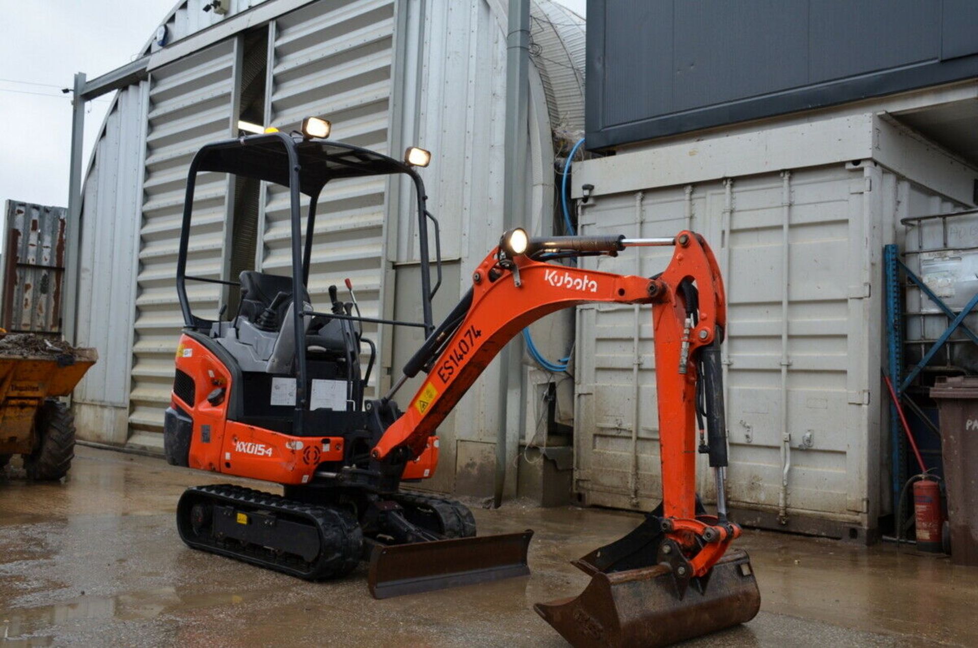 KUBOTA KX015-4 Mini Excavator - Image 12 of 12