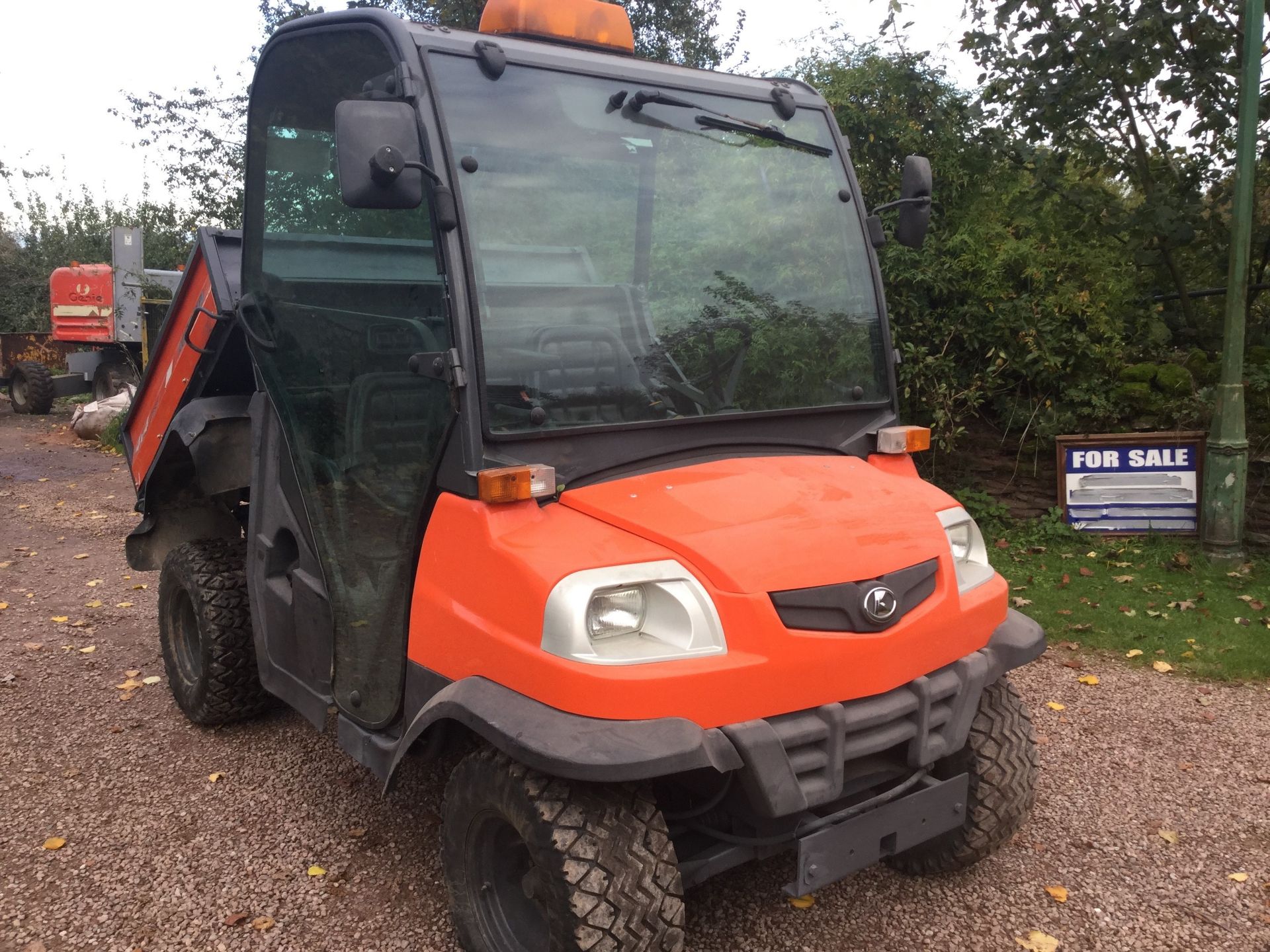 Diesel Kubota 900 ATE Tipping Back