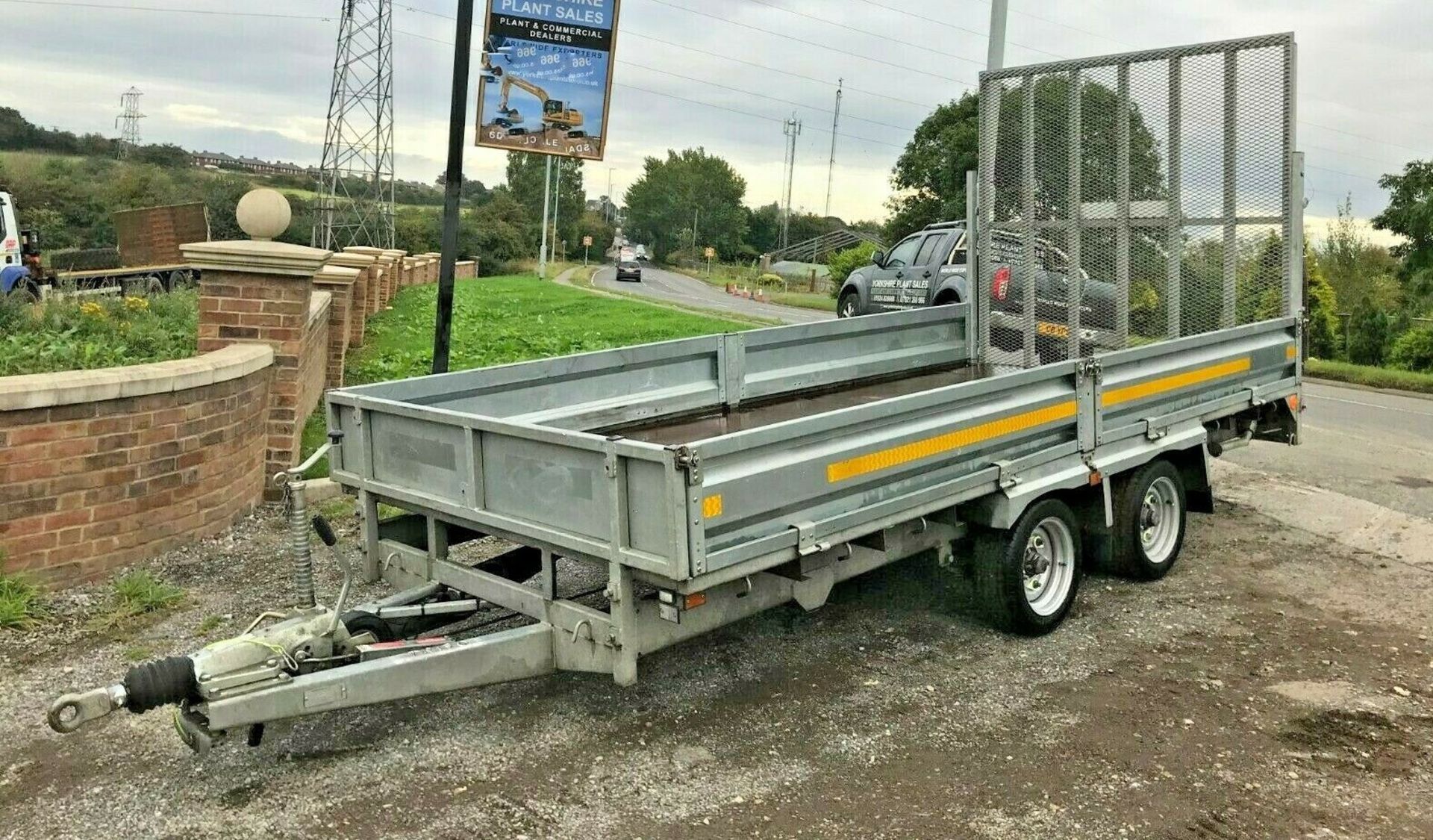 Indespension Twin Axle Trailer.