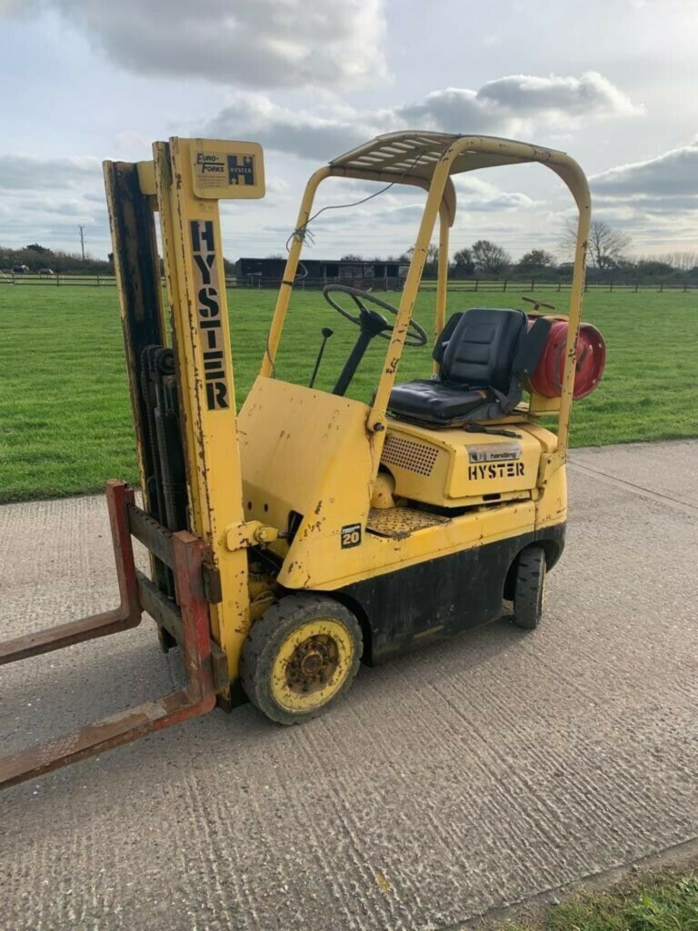 Hyster 1 Tonne Gas Forklift