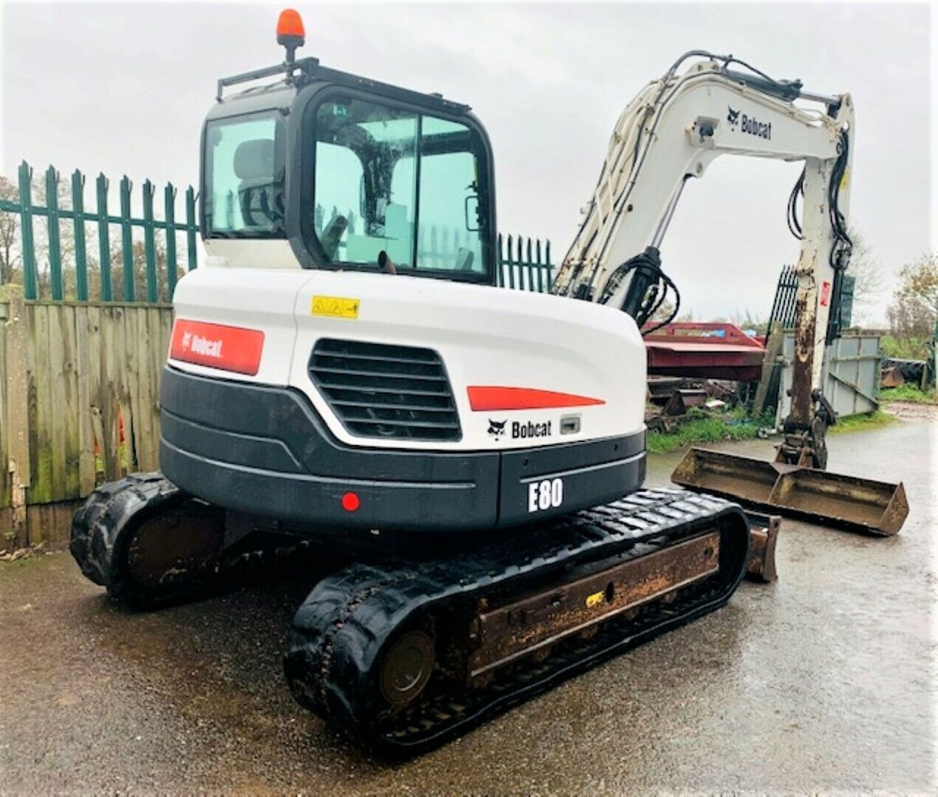 Bobcat E80 Excavator - Image 5 of 12