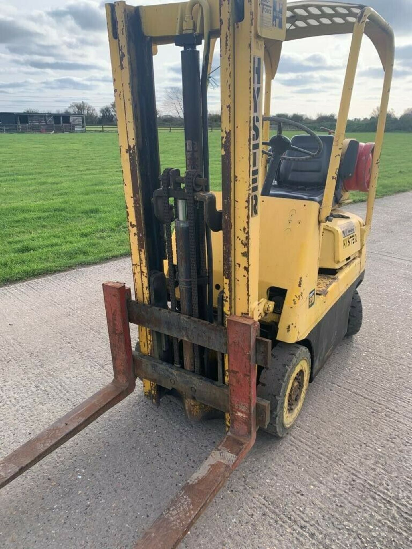 Hyster 1 Tonne Gas Forklift - Image 3 of 3