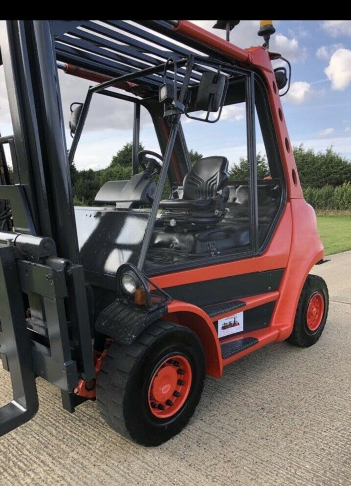 Linde H70 Diesel Forklift With Side Shift - Image 5 of 6