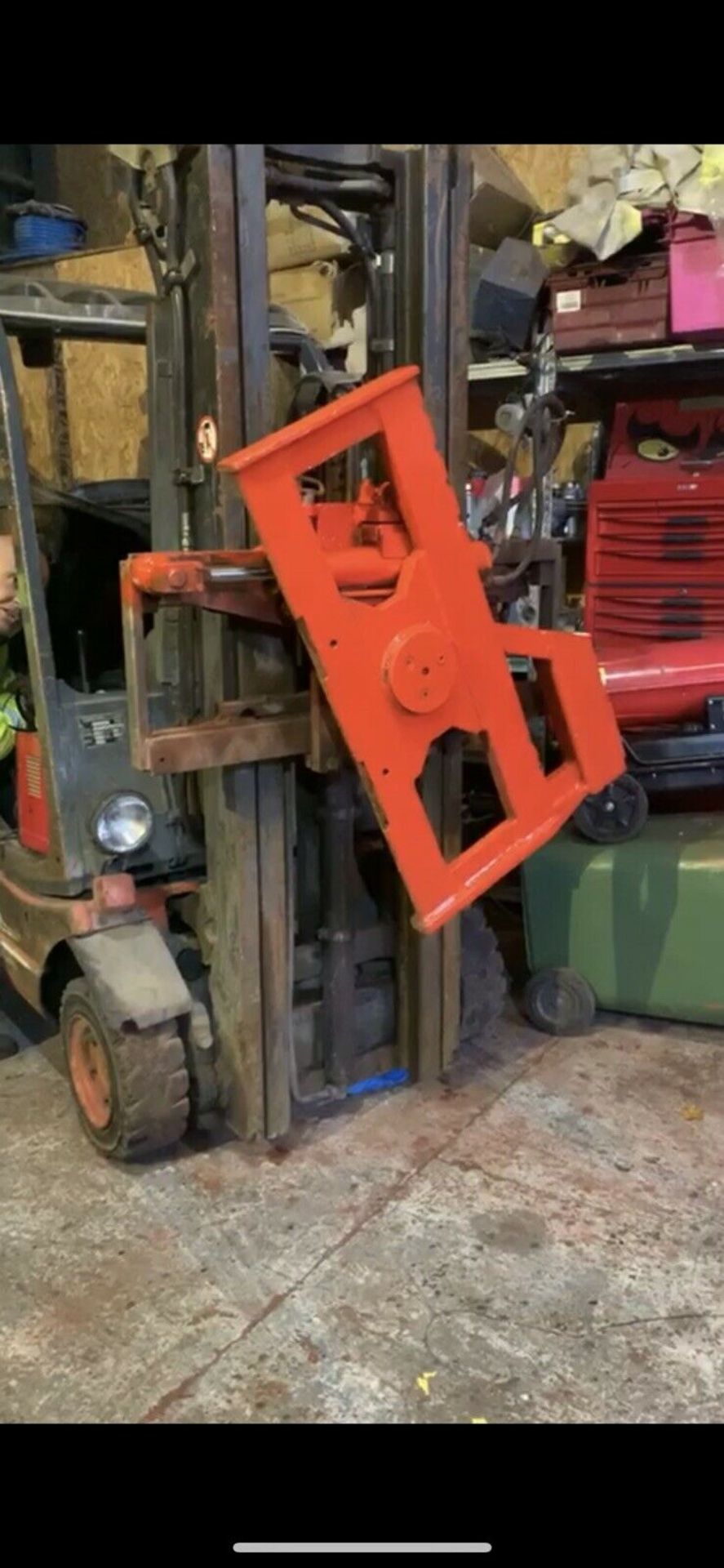 Forklift Truck 180 Rotator