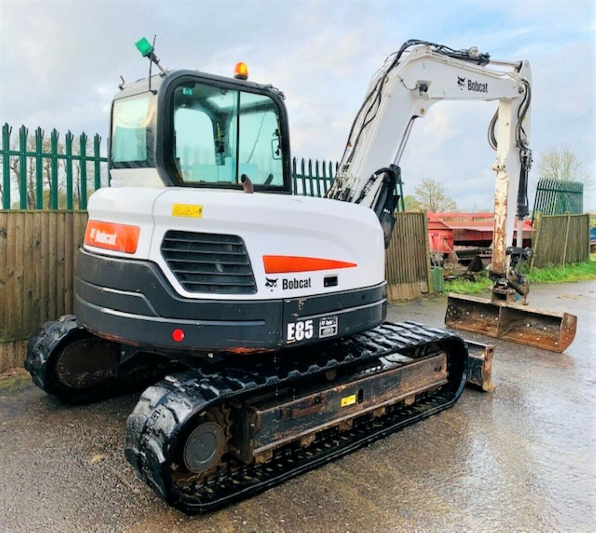 Bobcat E85 Excavator - Image 4 of 12