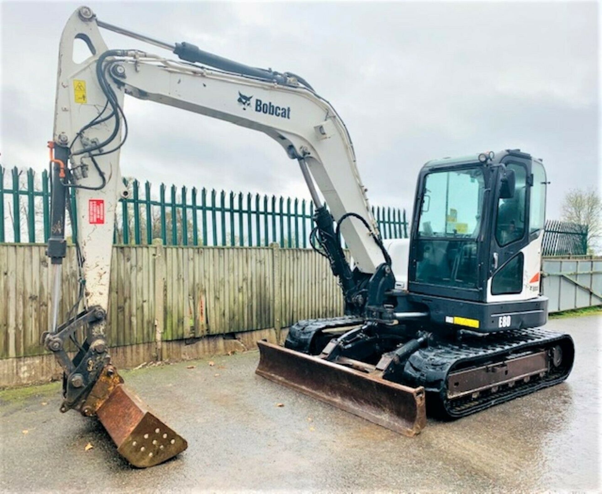 Bobcat E80 Excavator - Image 4 of 12