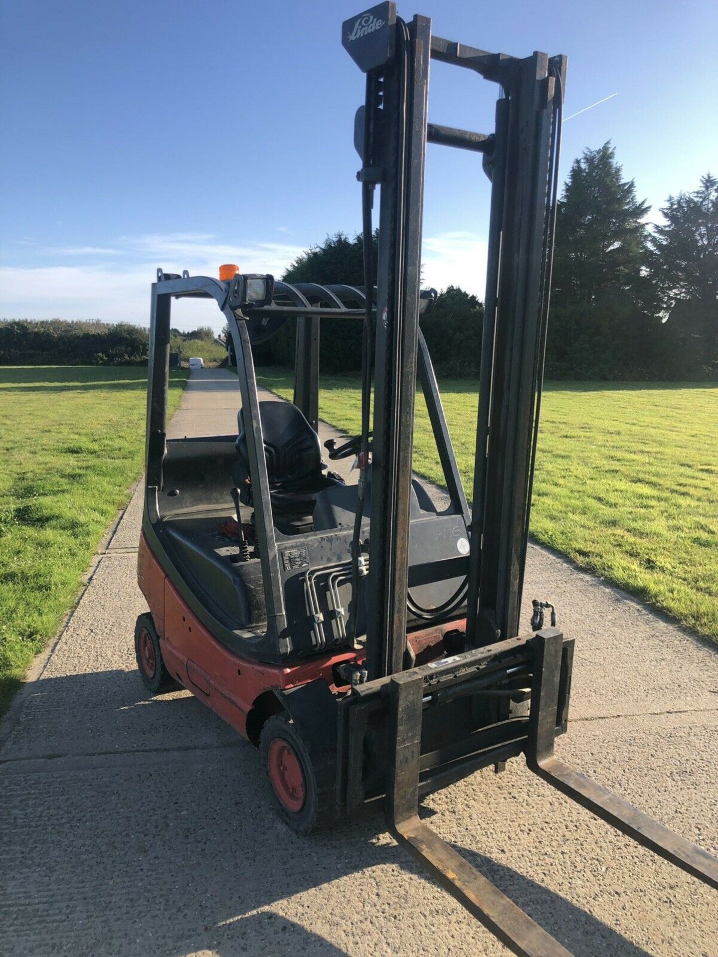 Linde Gas Forklift Truck