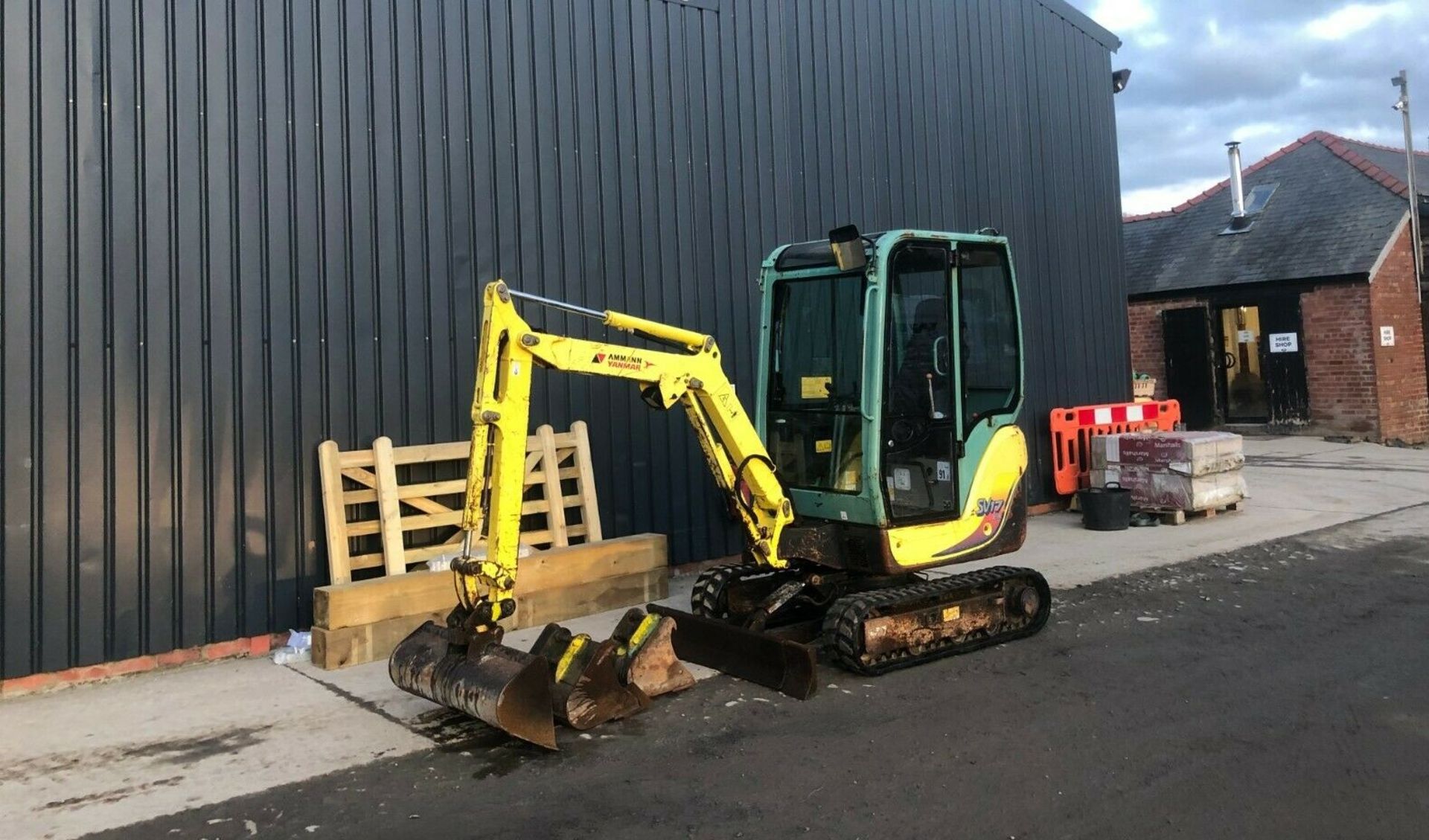 Yanmar SV17-EX Digger / Excavator - Image 3 of 11