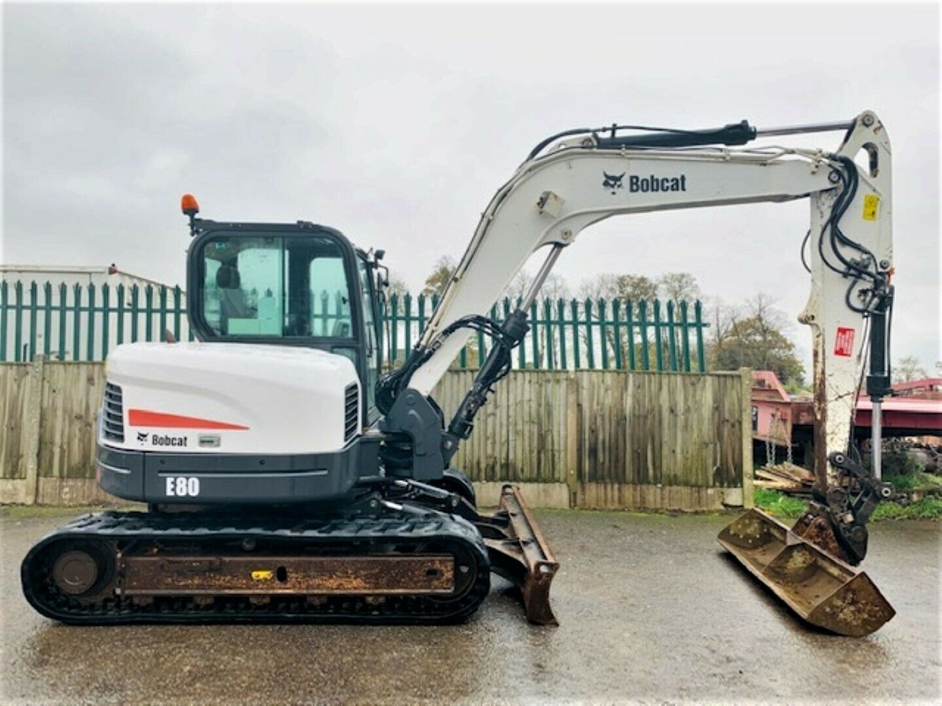 Bobcat E80 Excavator - Image 2 of 12