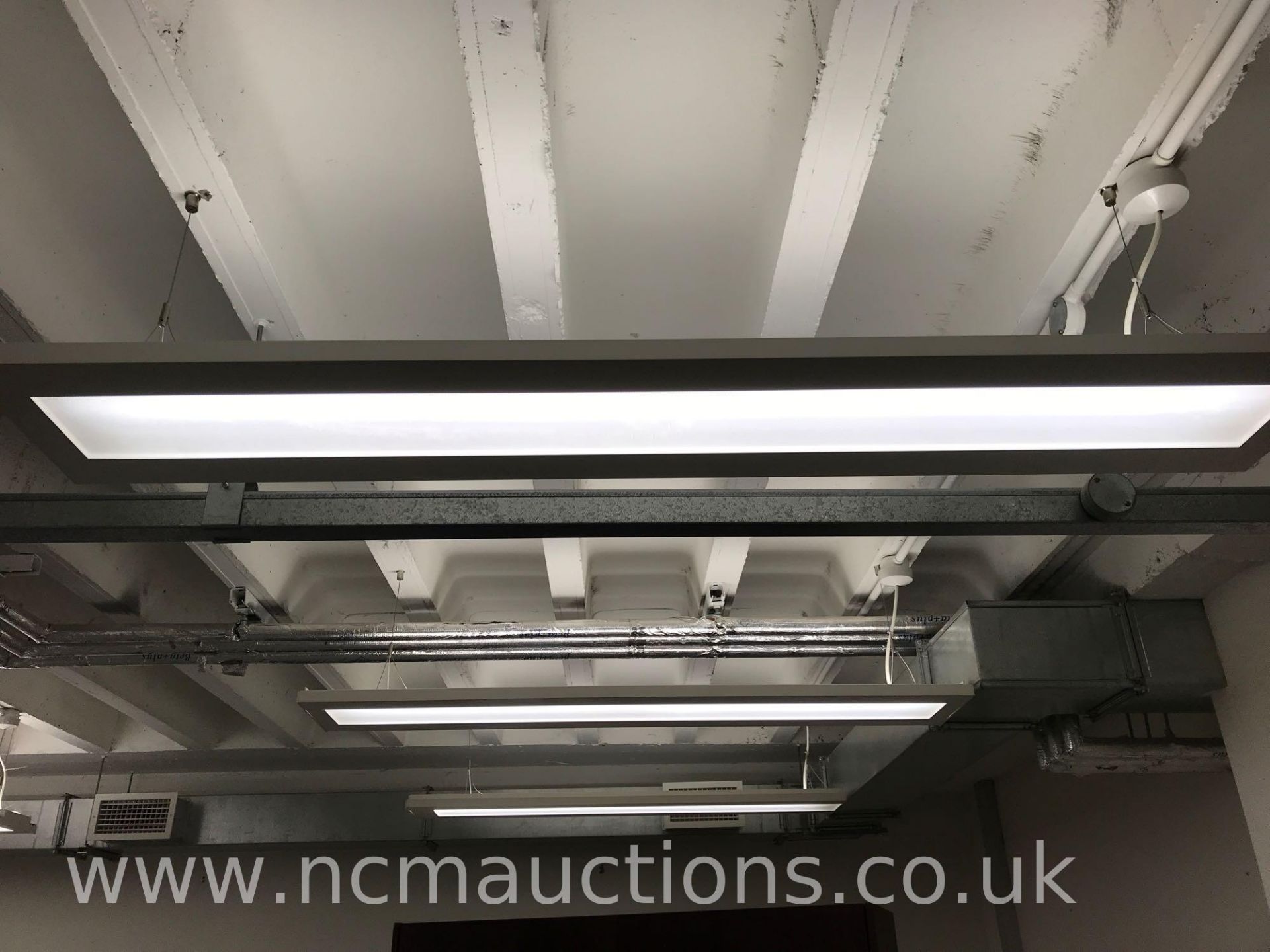 19x Suspended ceiling lights